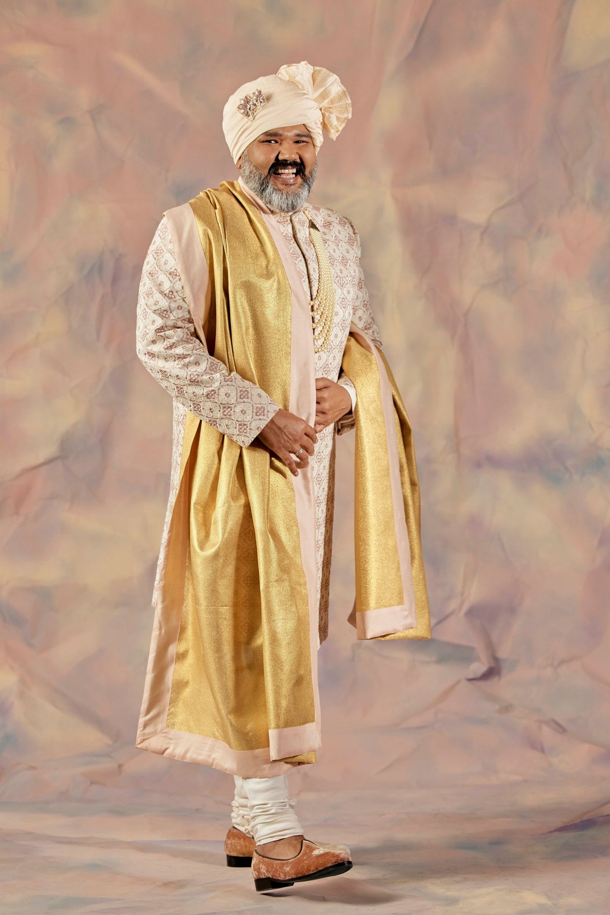 Jmc Block Sherwani Set