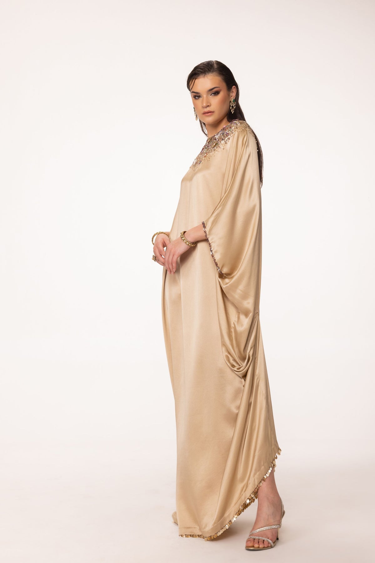 Beige Kaftan