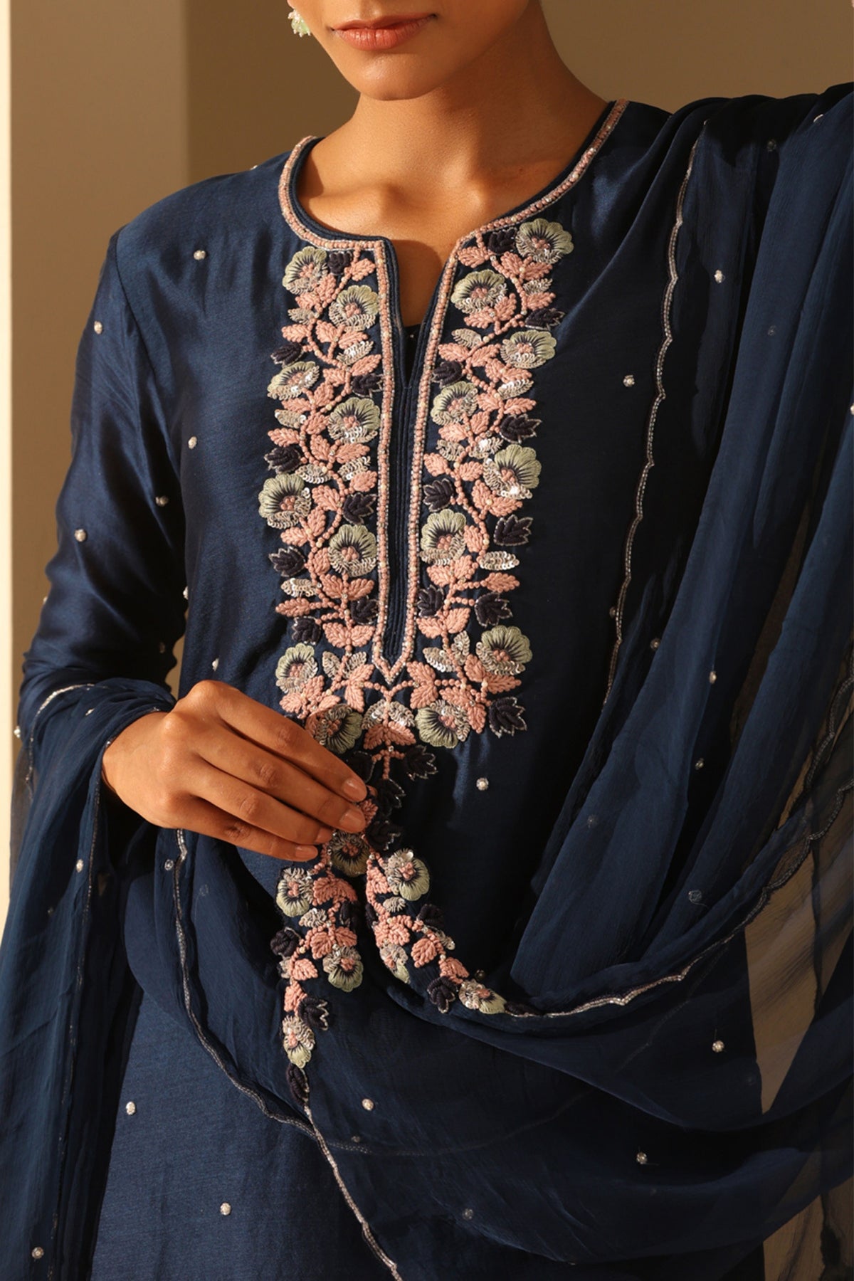 Barkha Blue Kurta Set