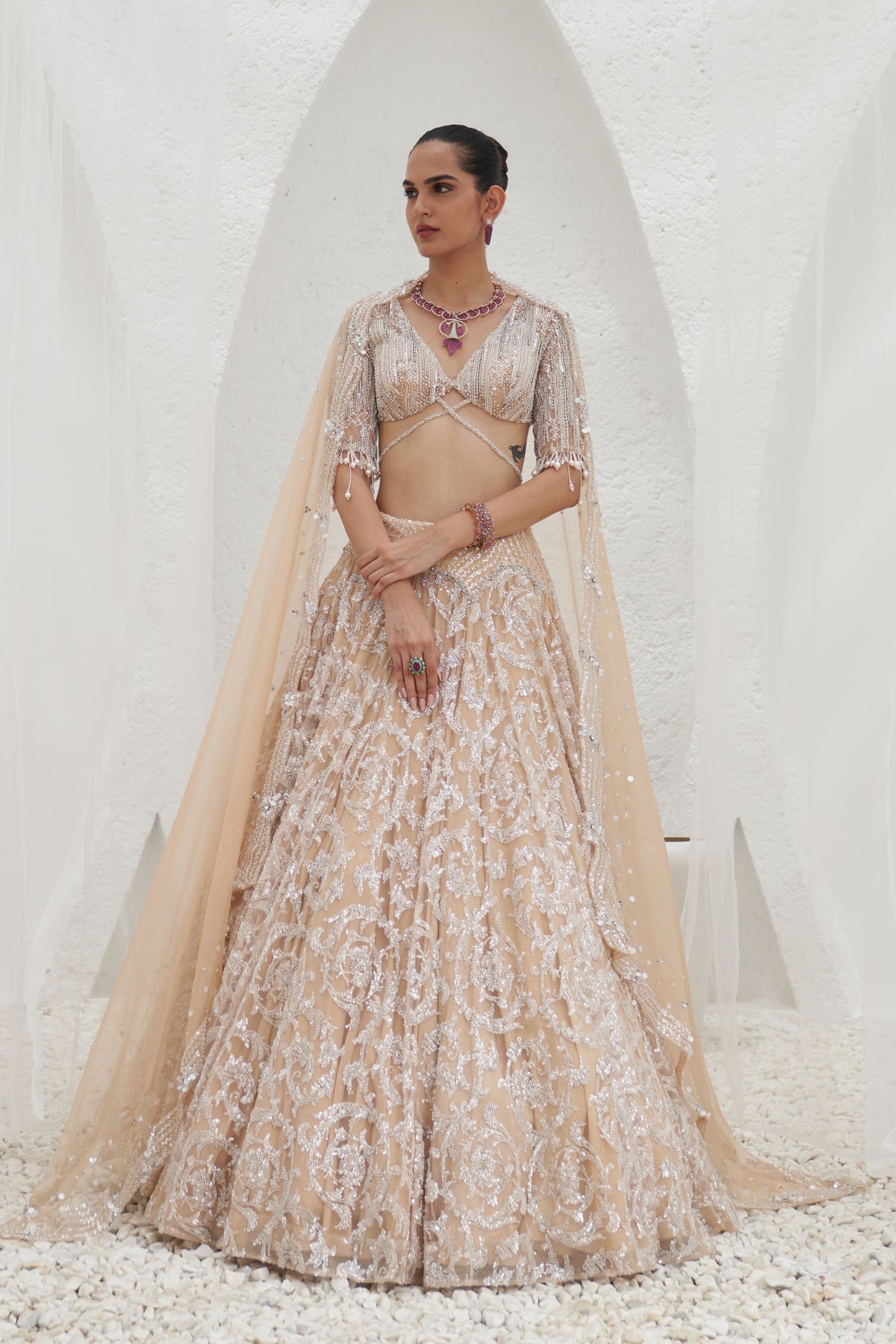 Samia Lehenga Set