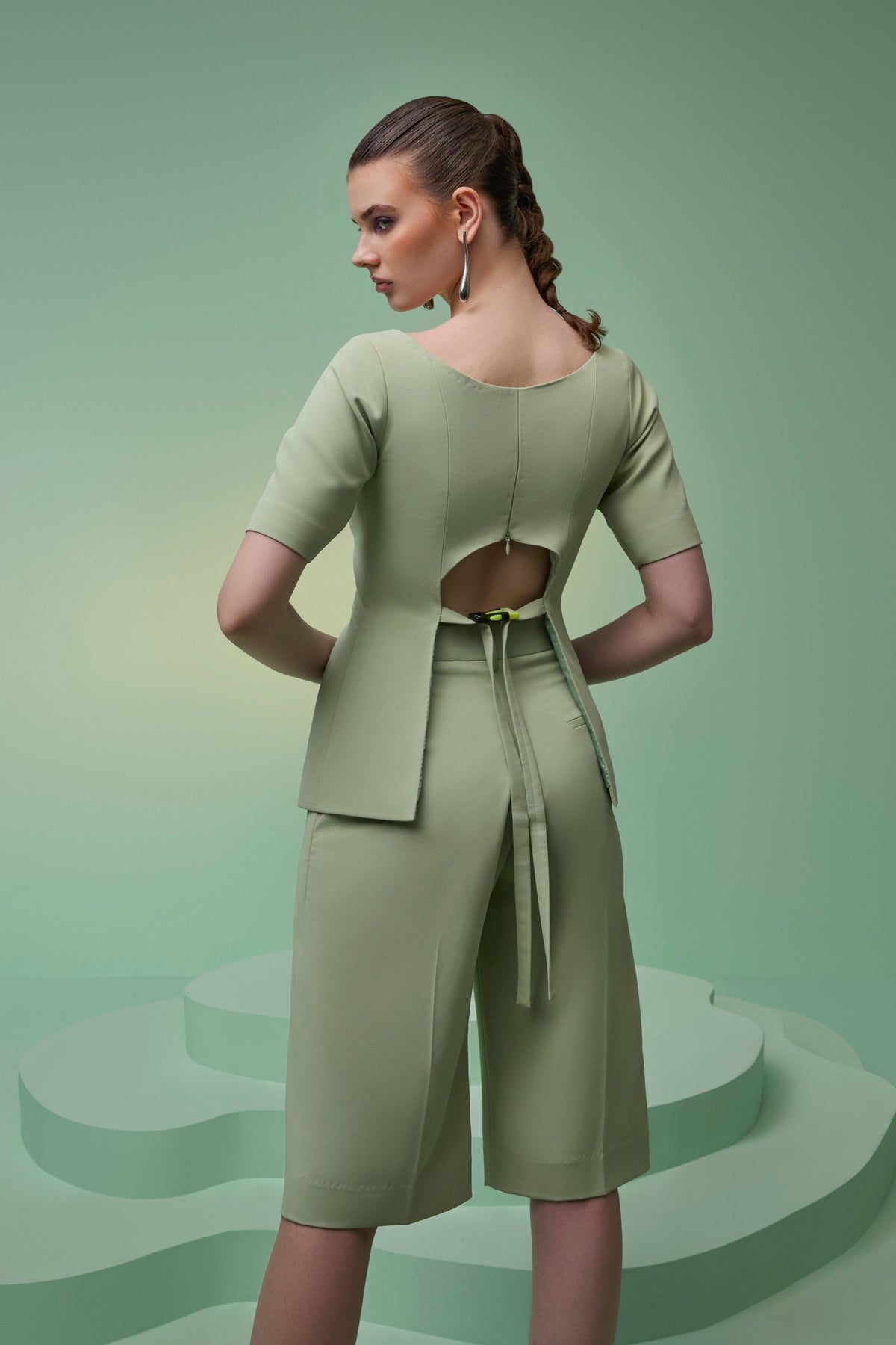 Mint Green Culottes