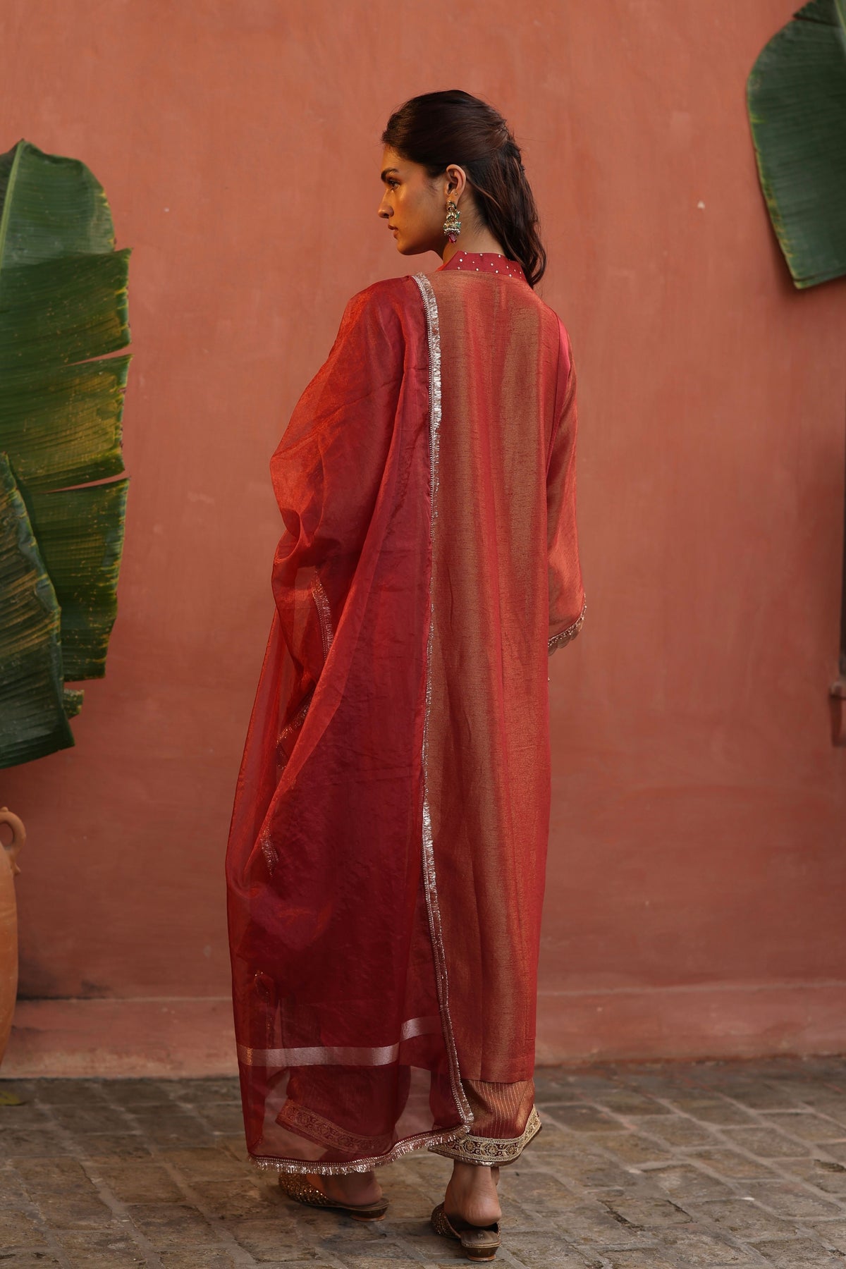 Orange Tara Kurta Set