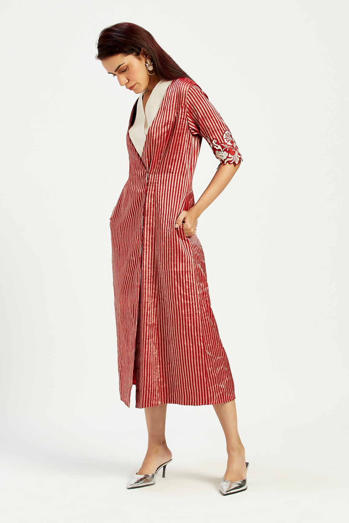 Jasper Straight Blazer Midi Dress