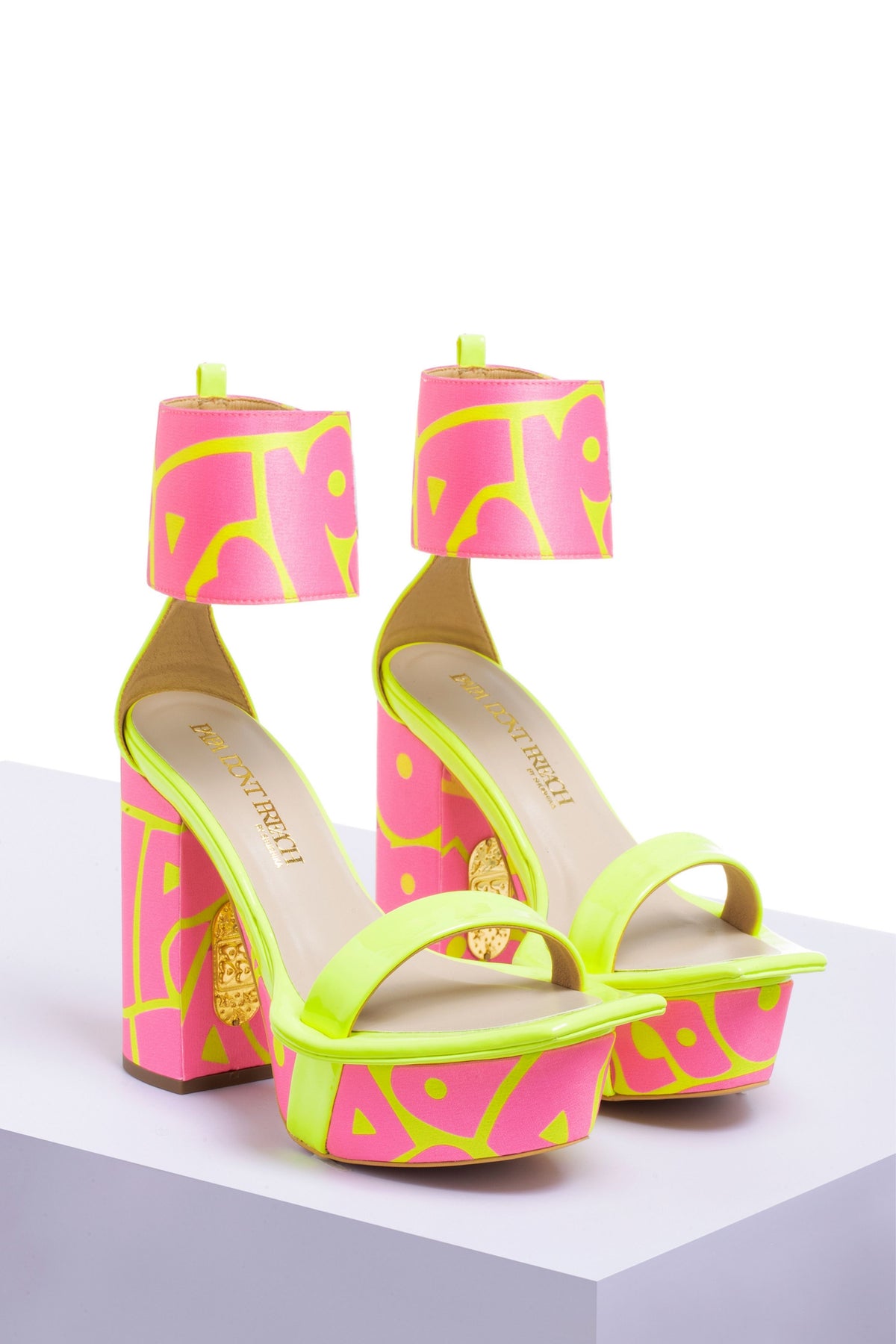 Fix Me Up! - Hot Pink Block Heels