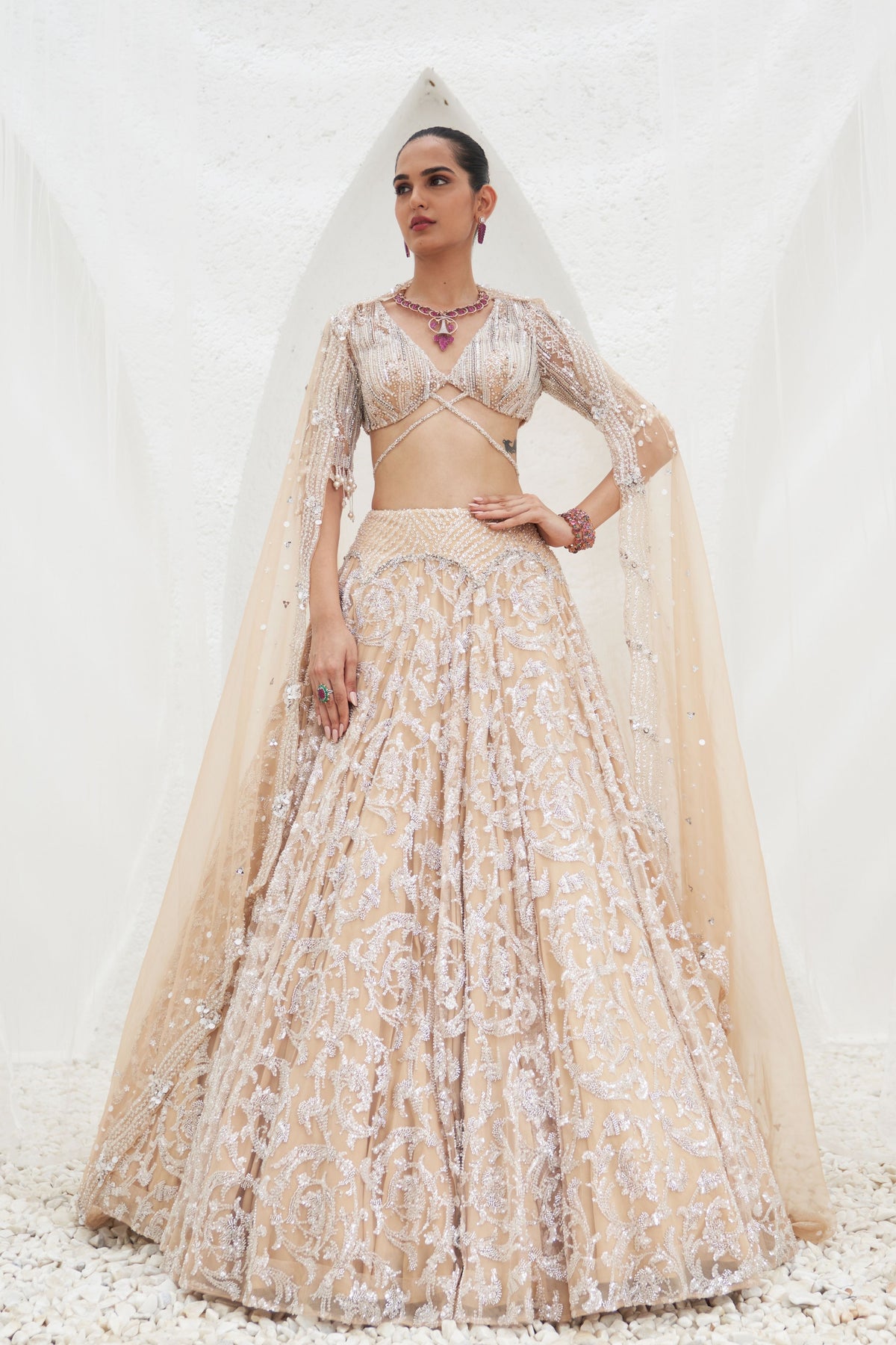 Samia Lehenga Set