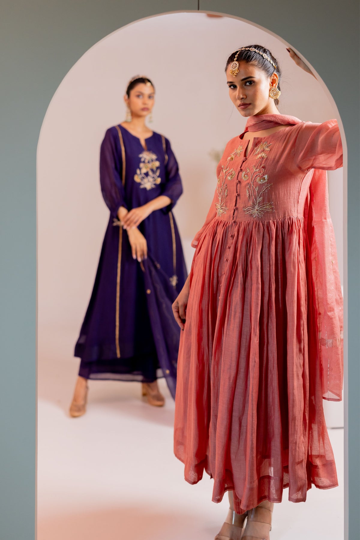 Naghma Pink Kurta Set