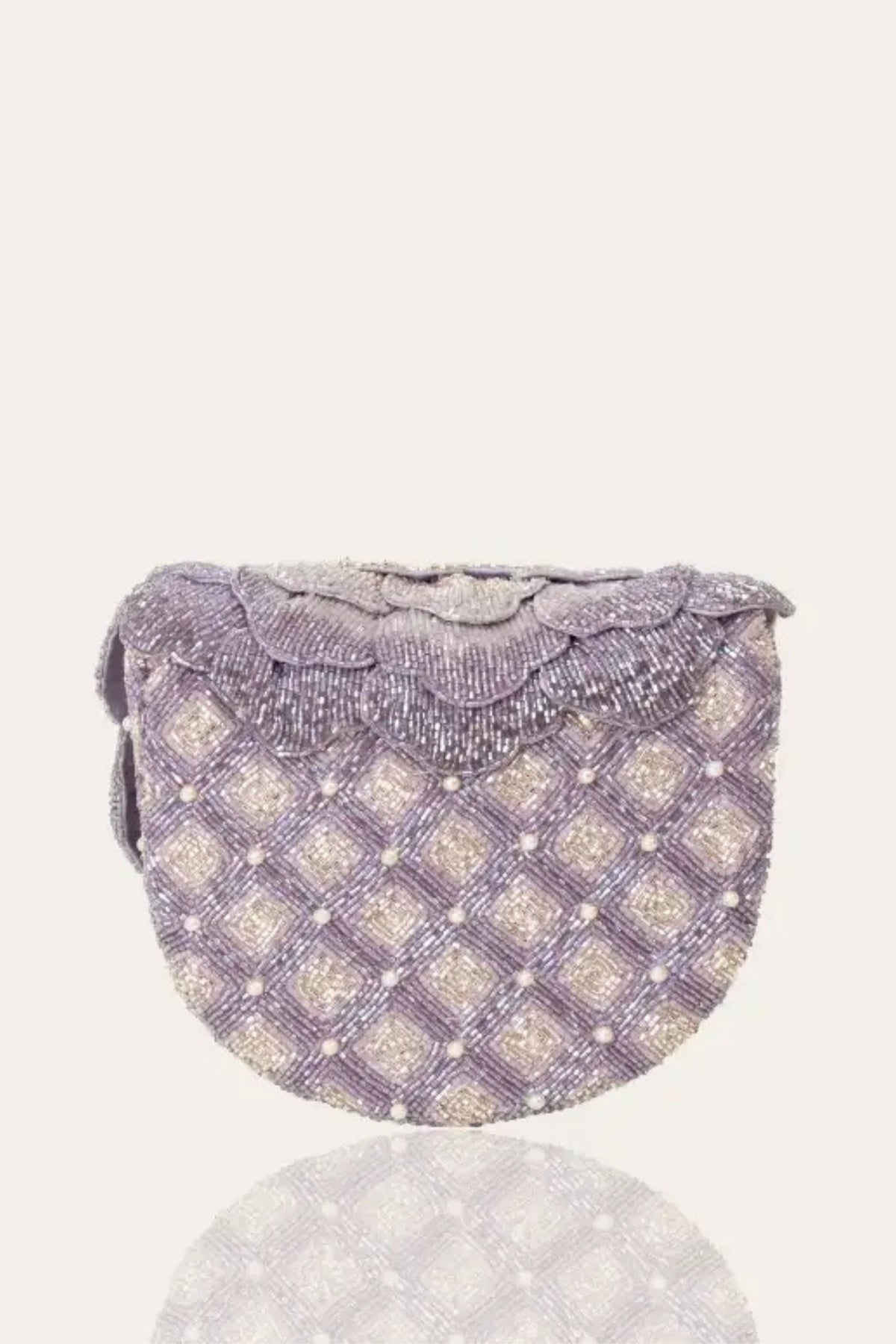 Coco Mini Beaded Sling- Lavender