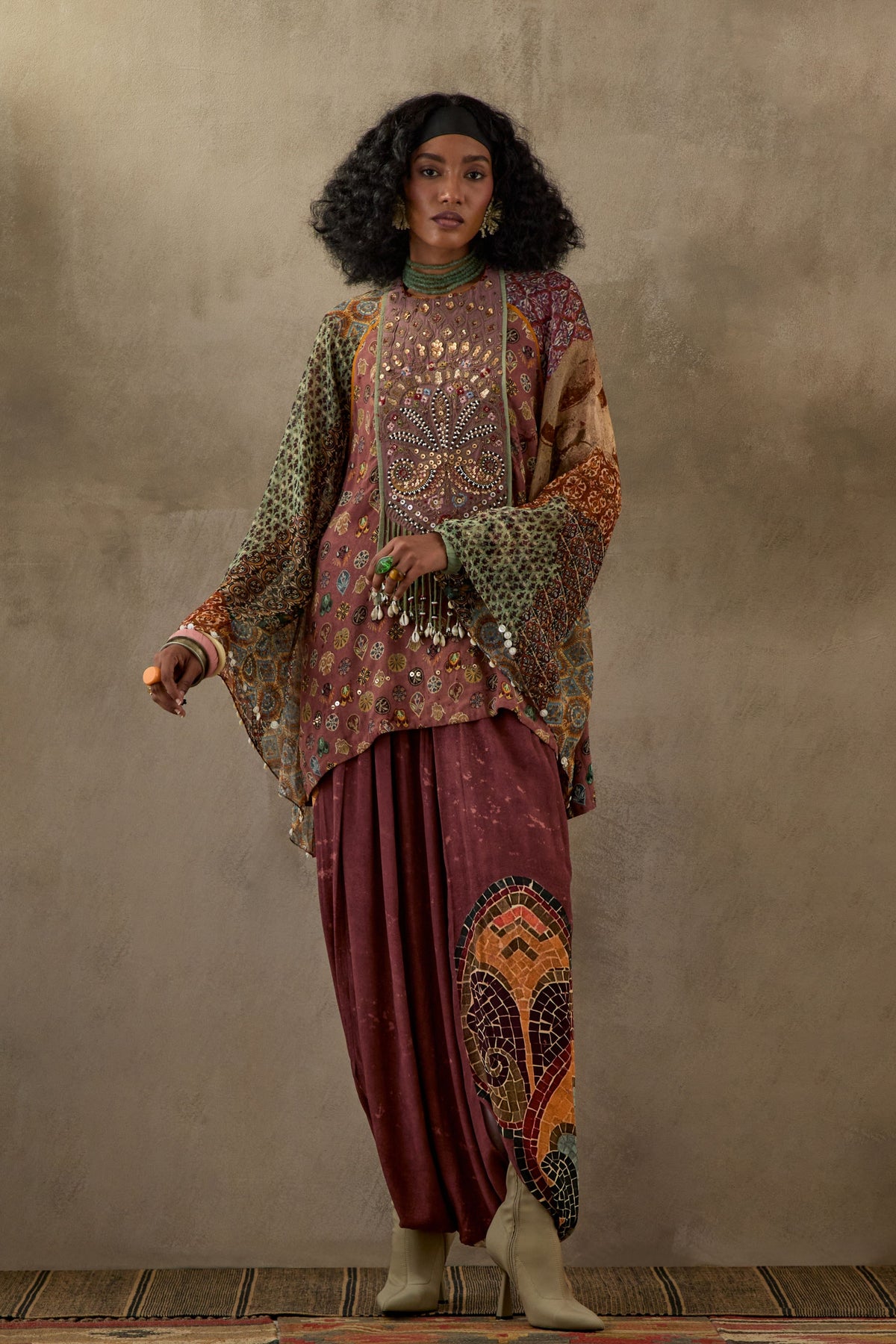 Multi Mariyam Kurta Set