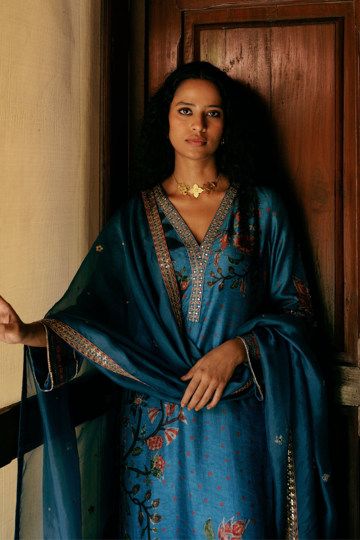 Azure Blue Kurta Set