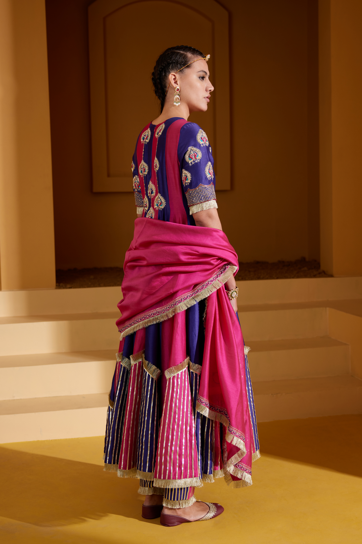 Pink/Purple Anarkali