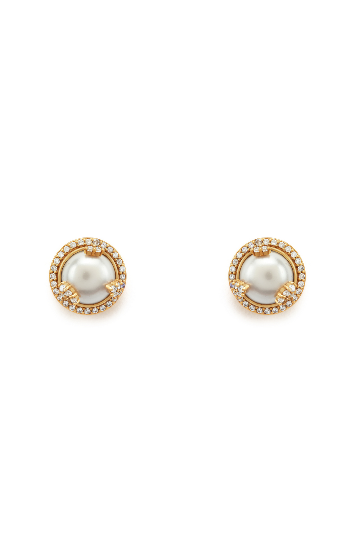 Opaline Ivory Studs