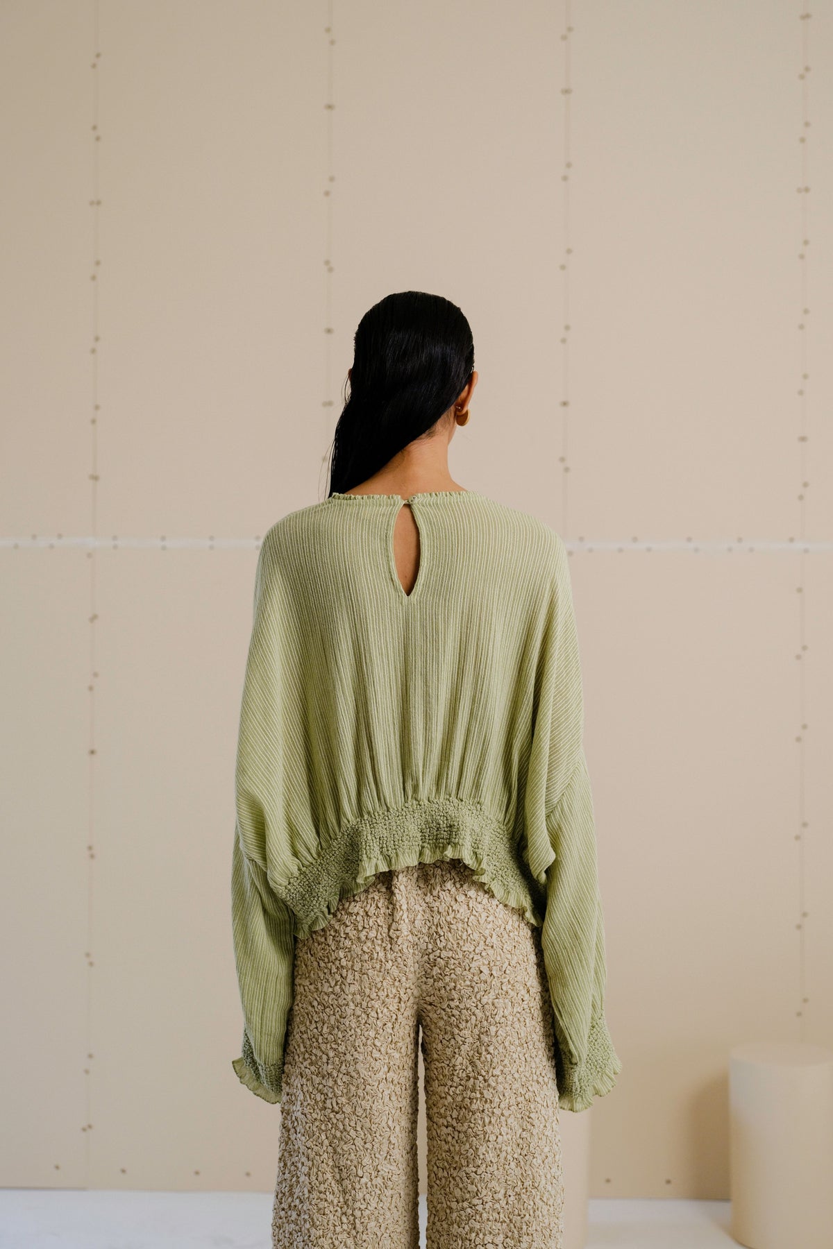 Weed Green Ophelia Top