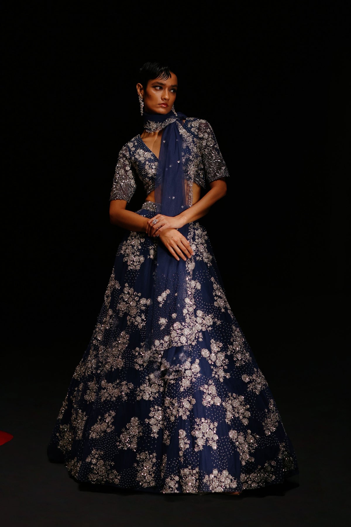 Celestial Nightfall Lehenga Set