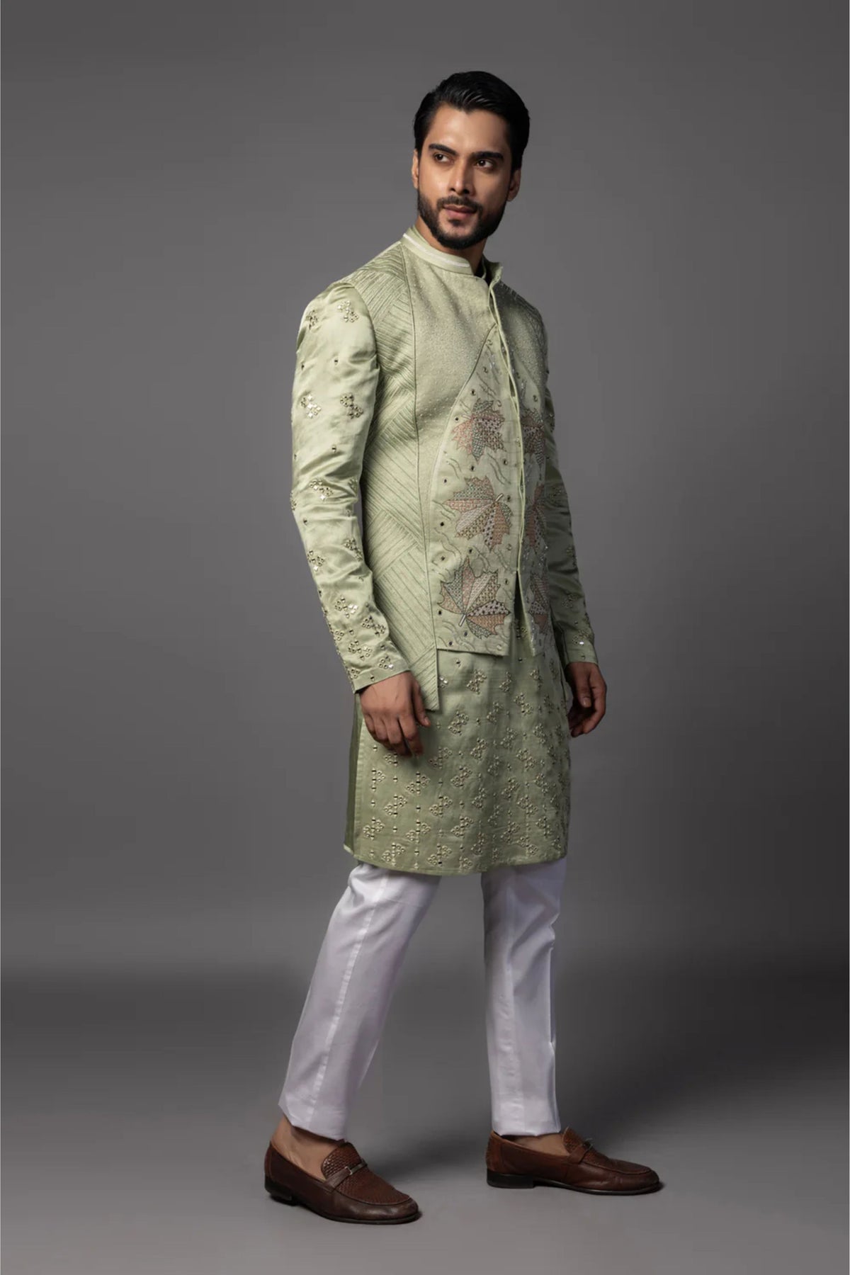 Sparkling Jade Kurta Set