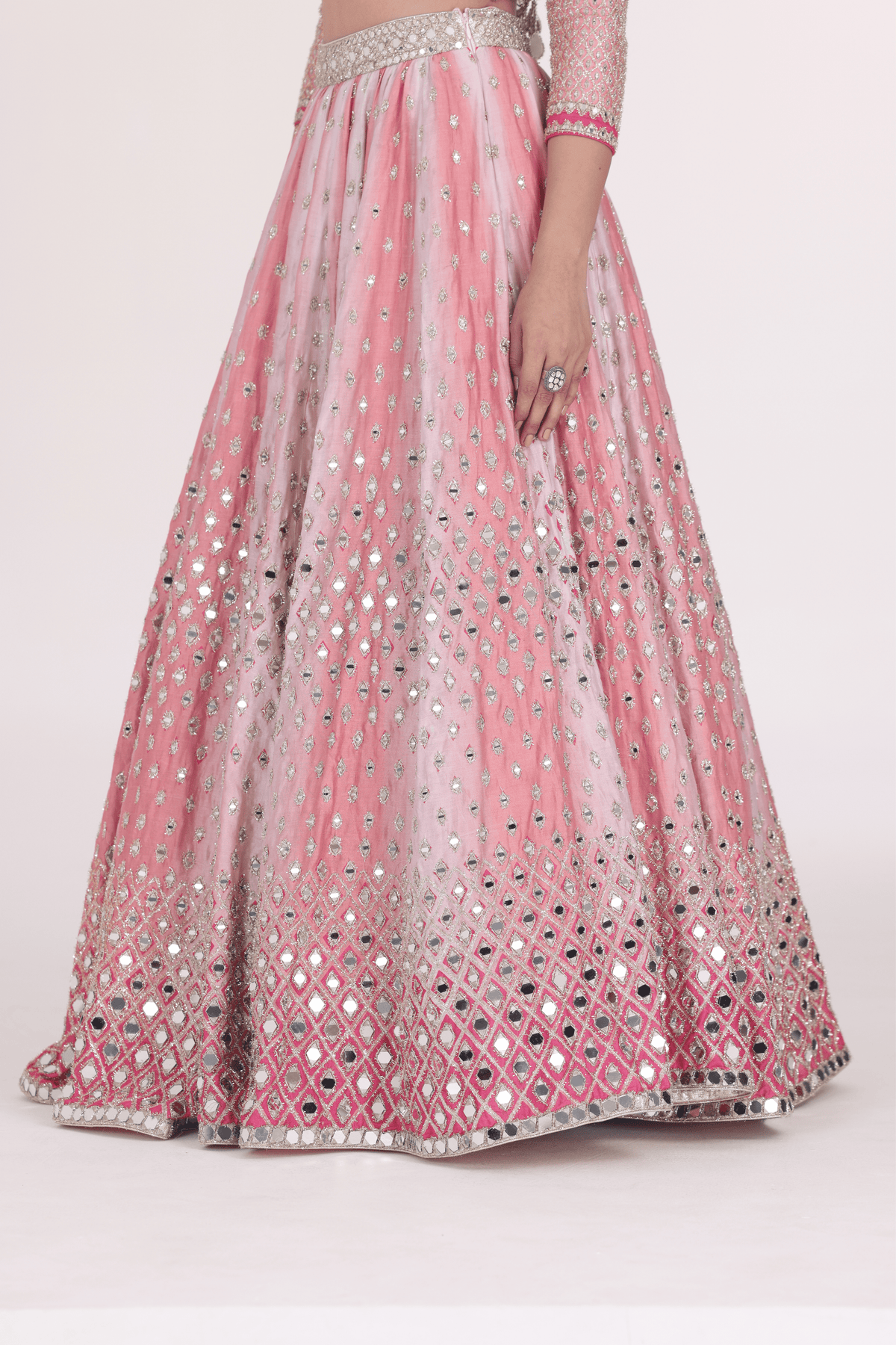 Pink Hues Printed Lehenga Set