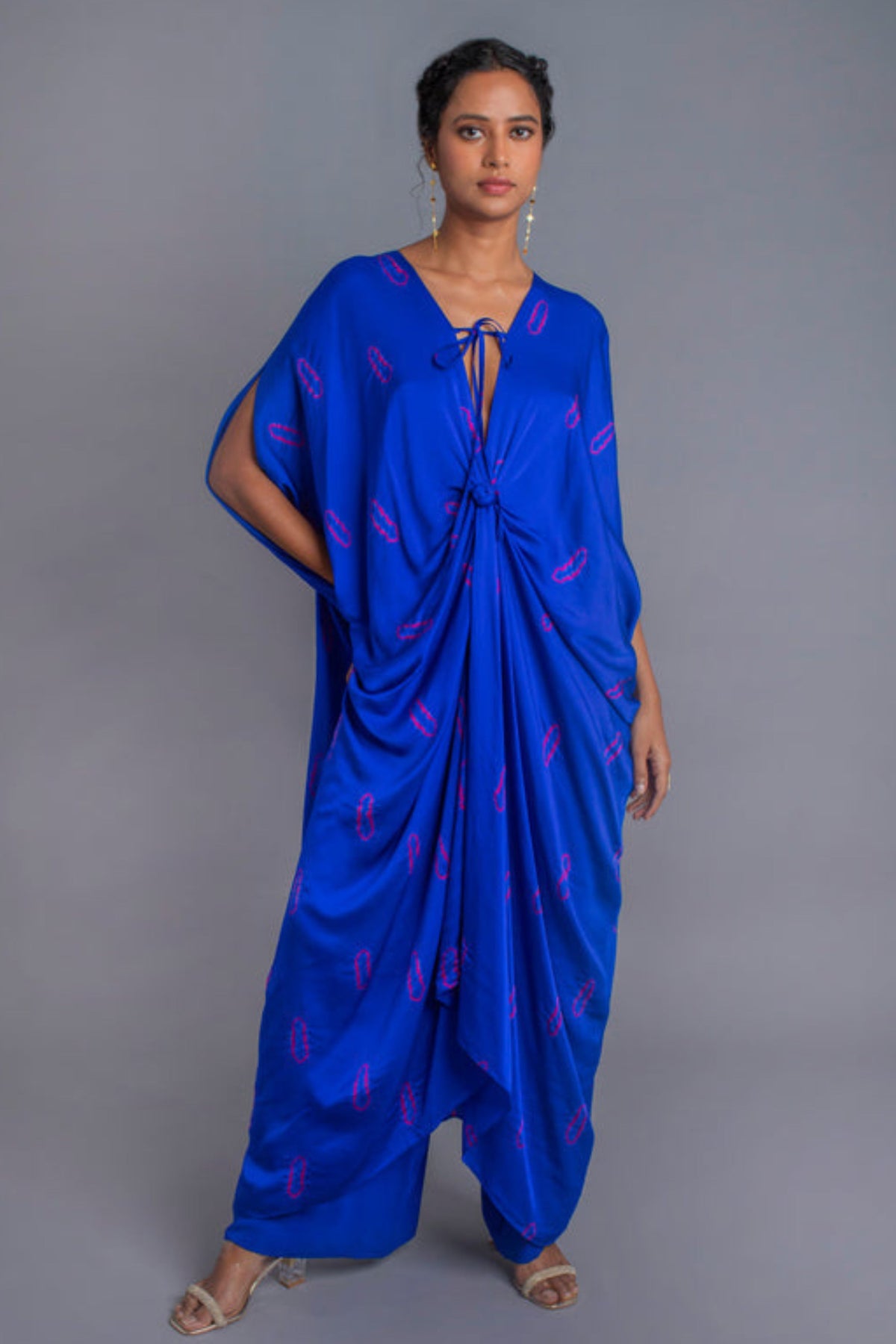 Cerulean Blue Kaftan Set