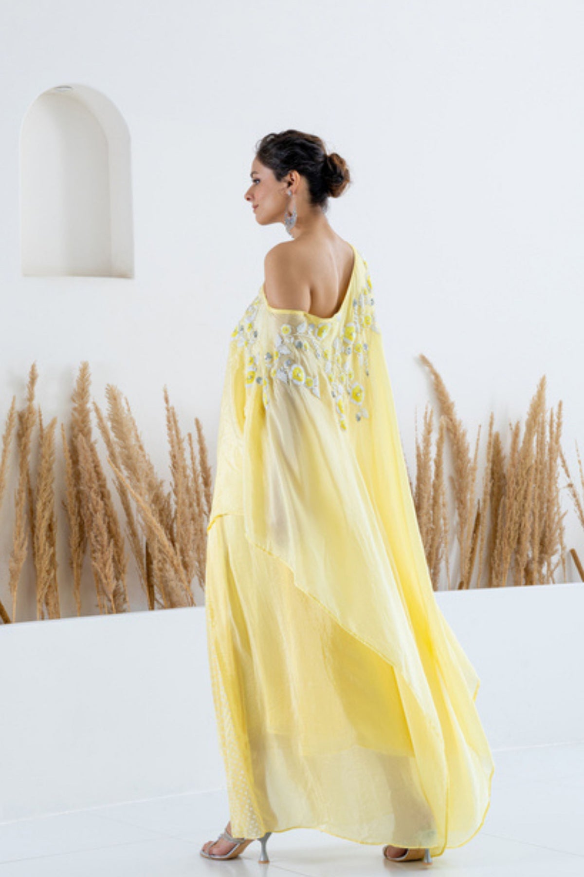 Yellow Cape and Skirt