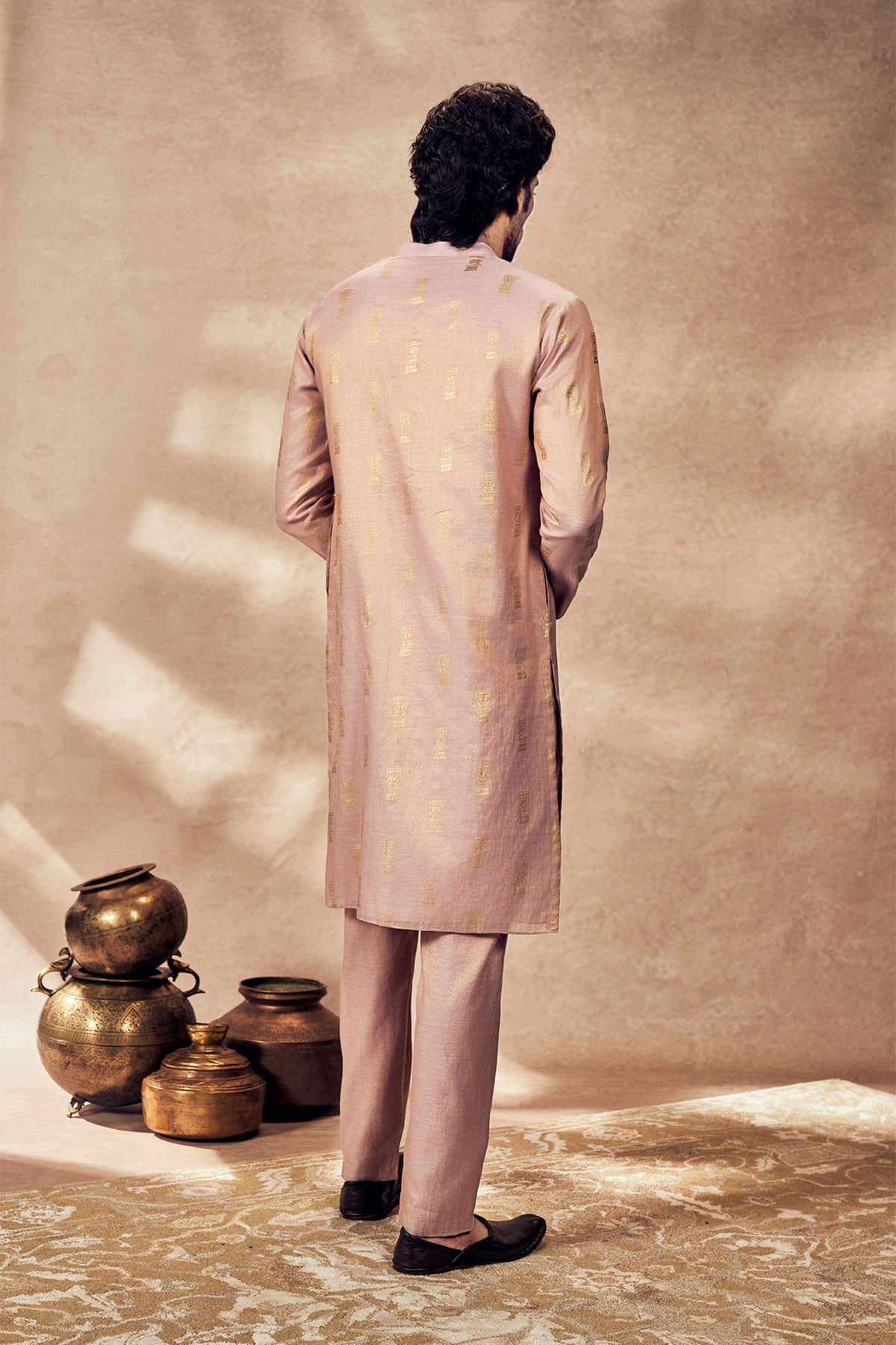 Lilac Timber Tribe Kurta Set