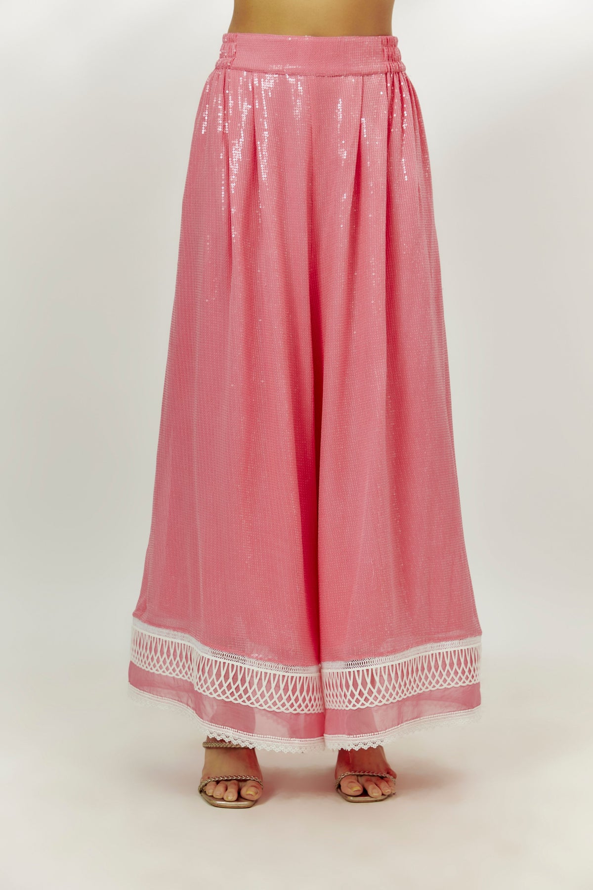 Pastel Pink Kurta Pants Set