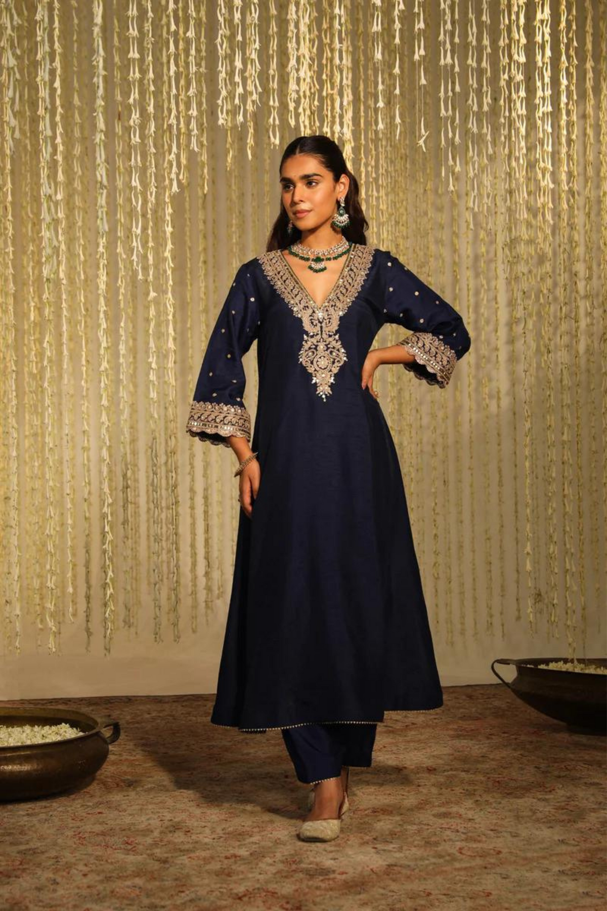 Mysha Blue Salwar Set