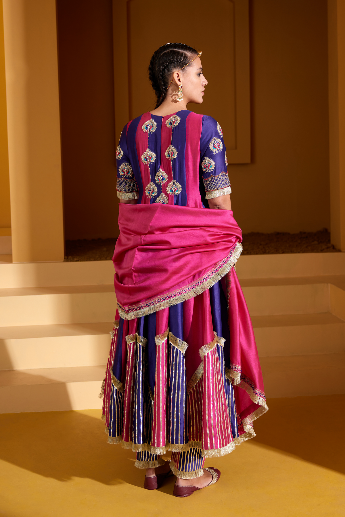 Pink/Purple Anarkali