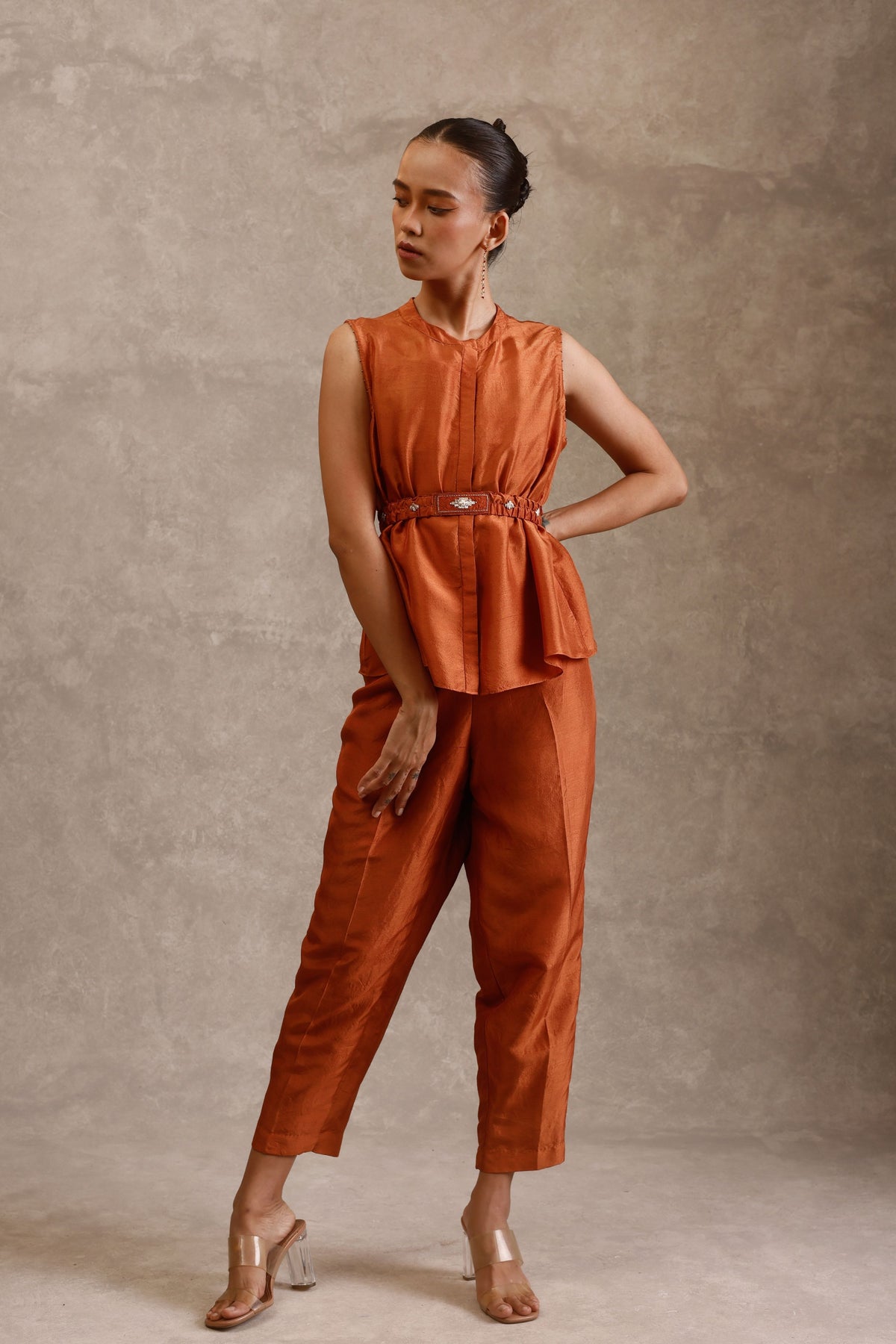 Chaya Rust Co-ord Set