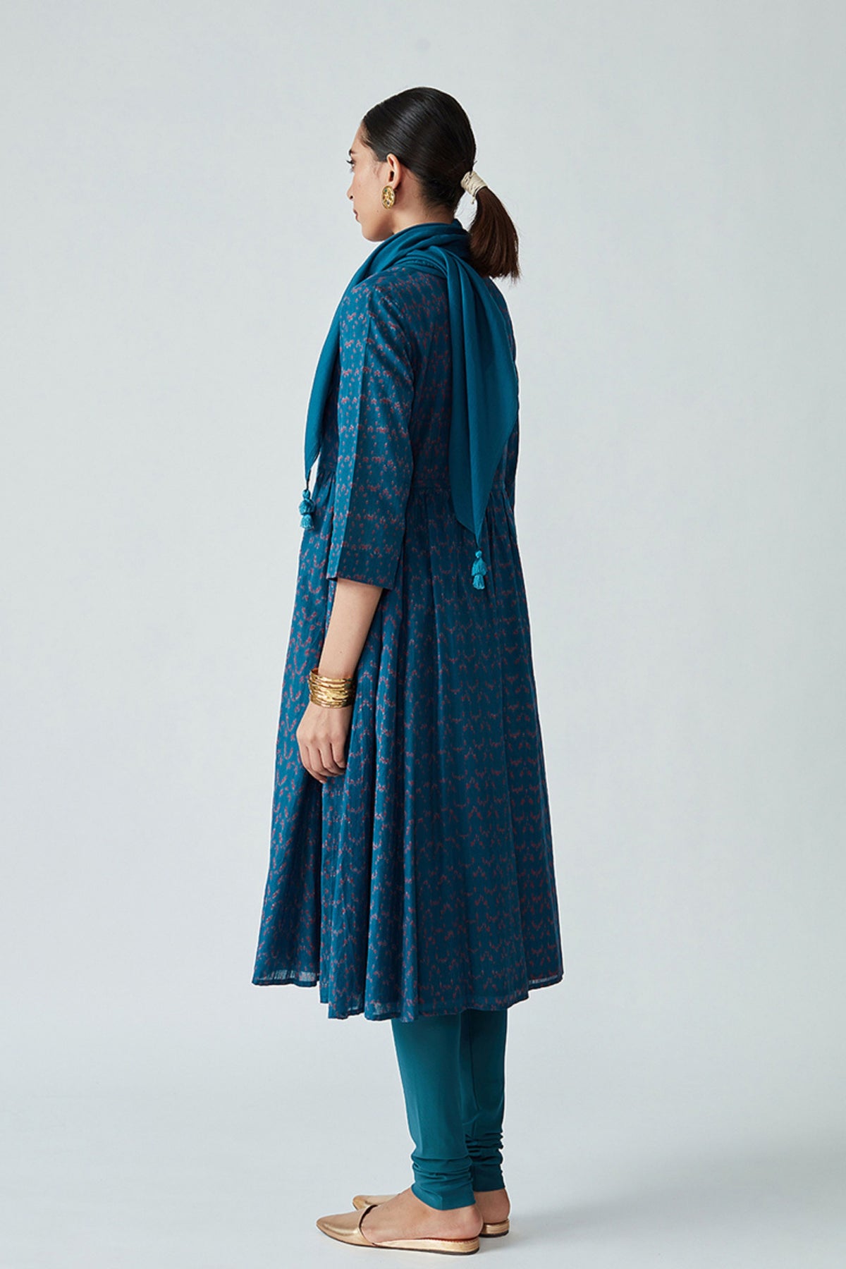 Jamara Handloom Ikat Kurta Dress