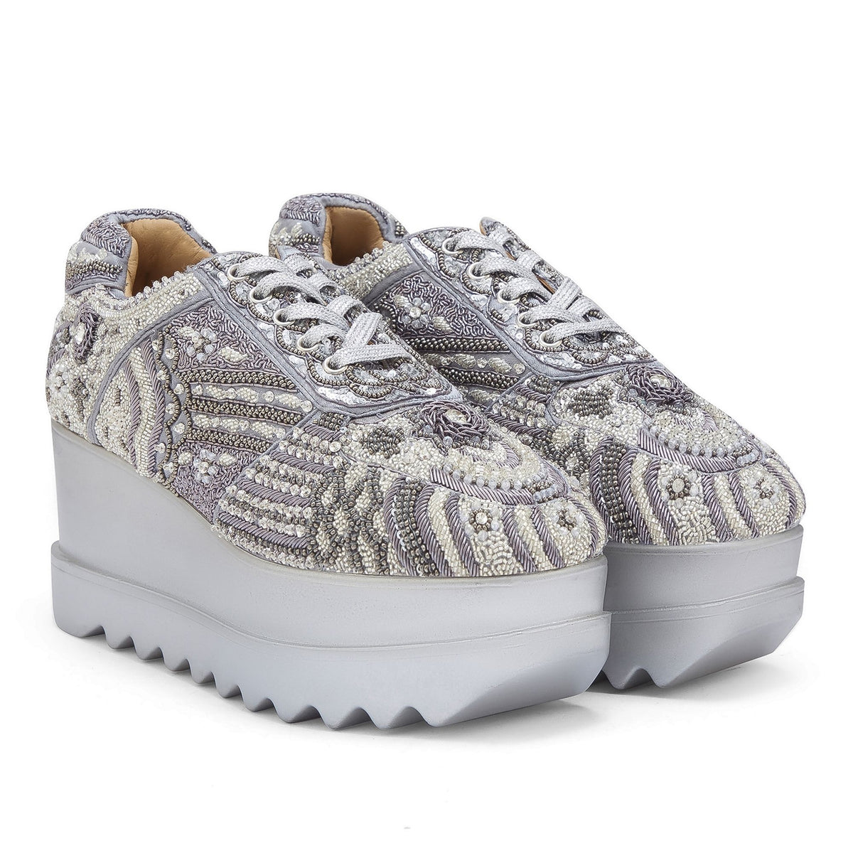 Ghungroo Wedding Wedge Sneakers