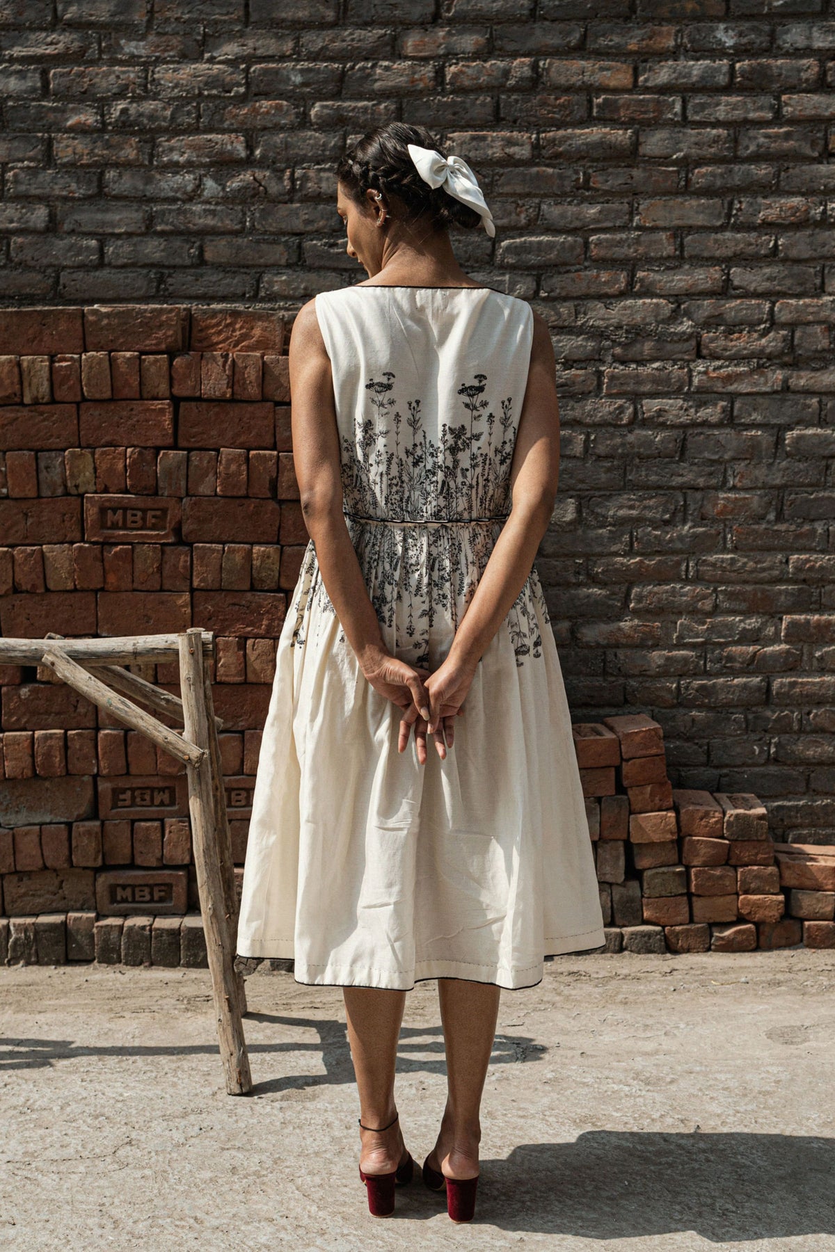 Aster Knife Pleat Dress