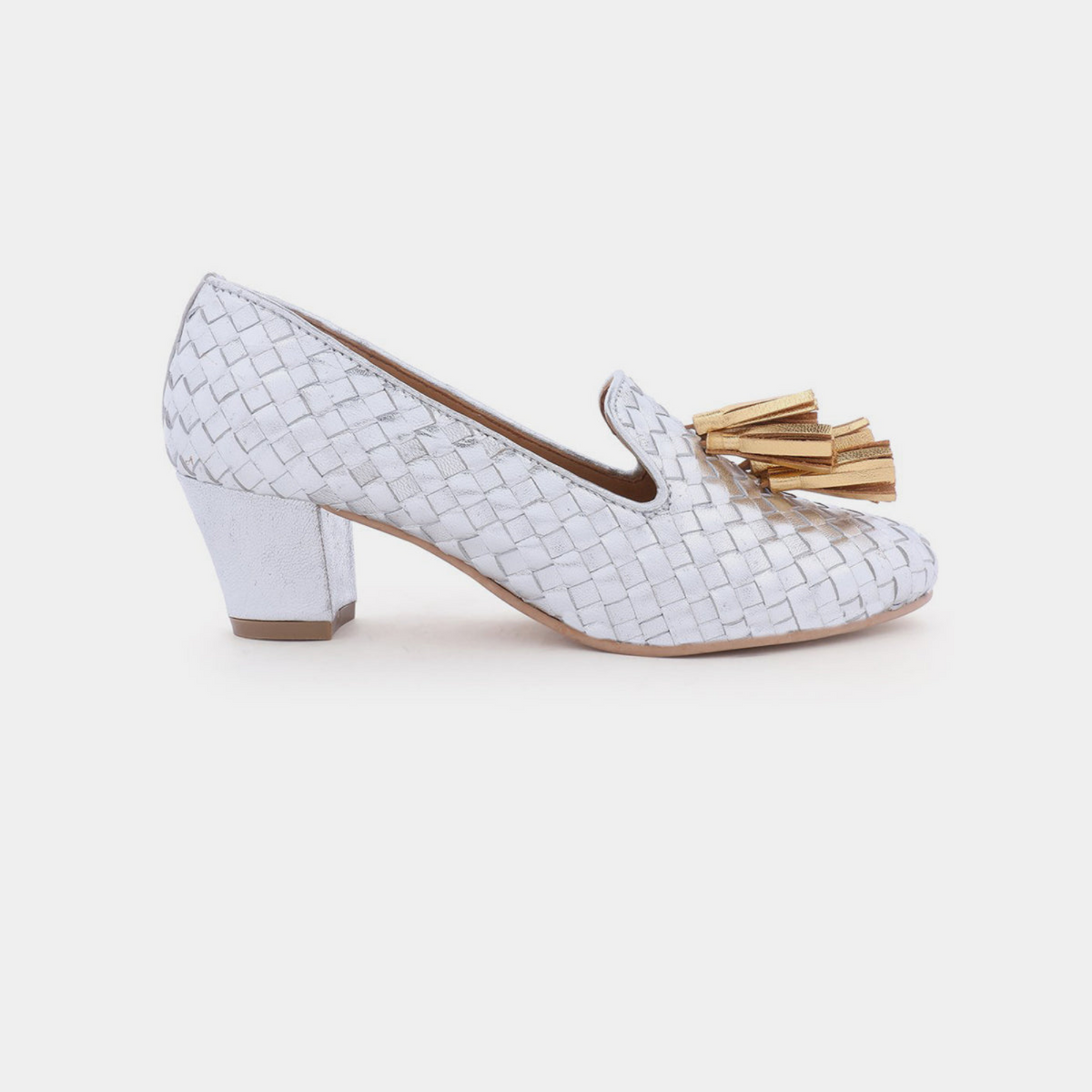 Silver Hapusa Heels