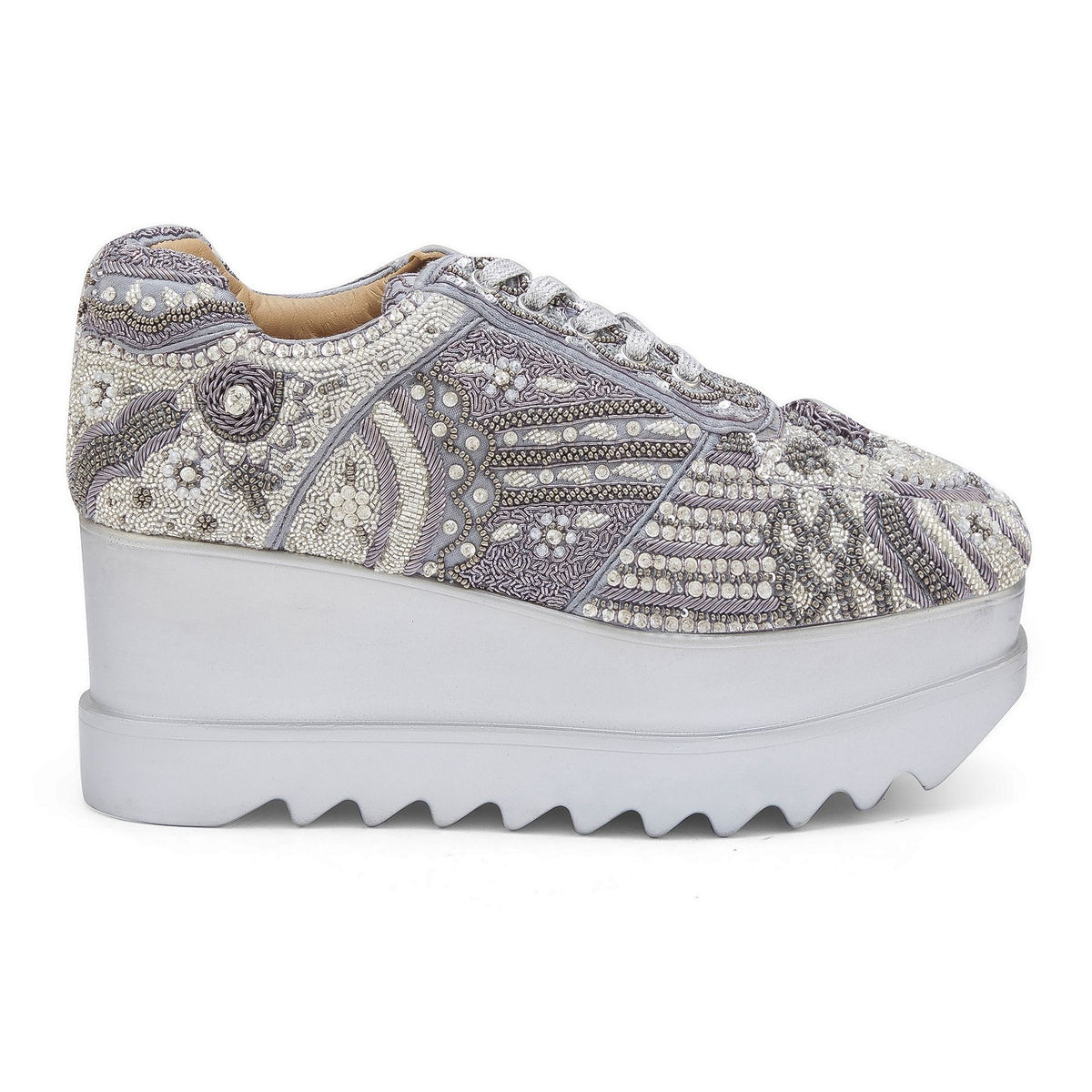 Ghungroo Wedding Wedge Sneakers