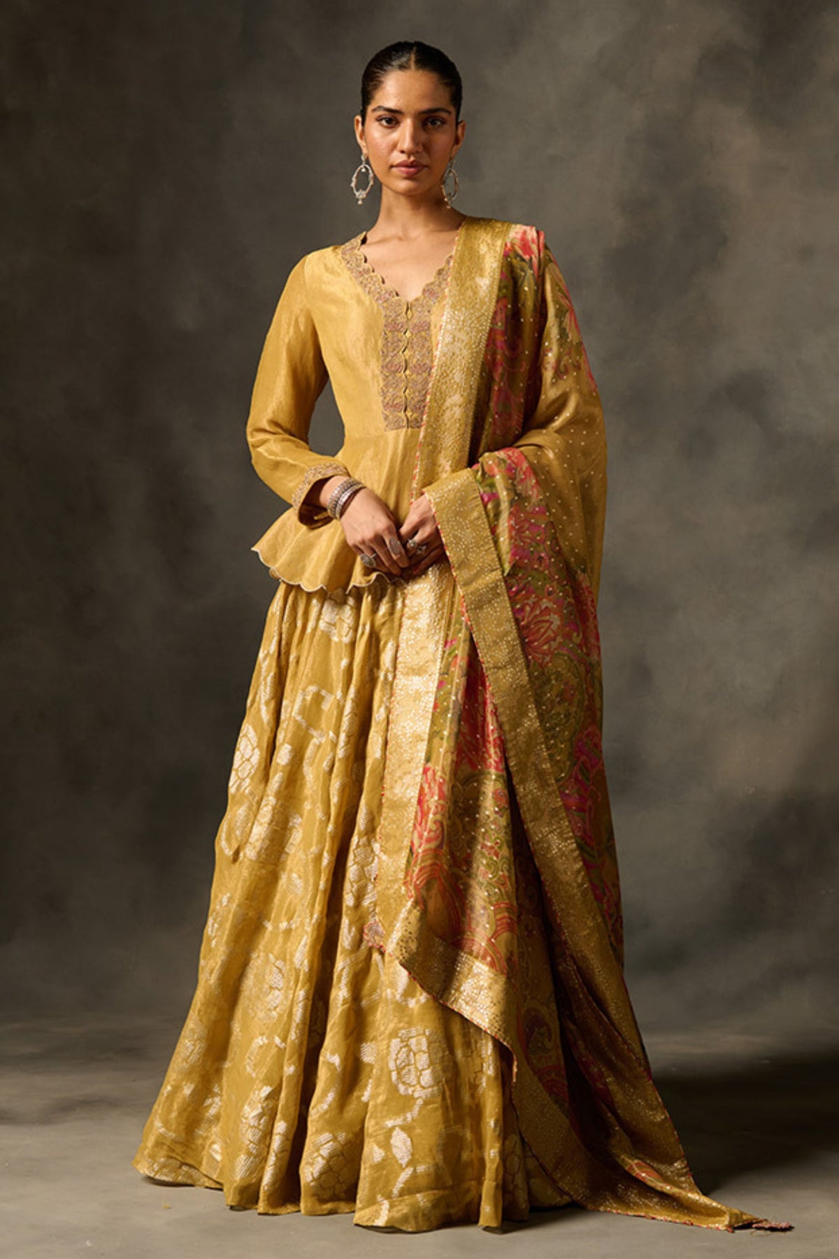 Yellow Irja Lehenga Set