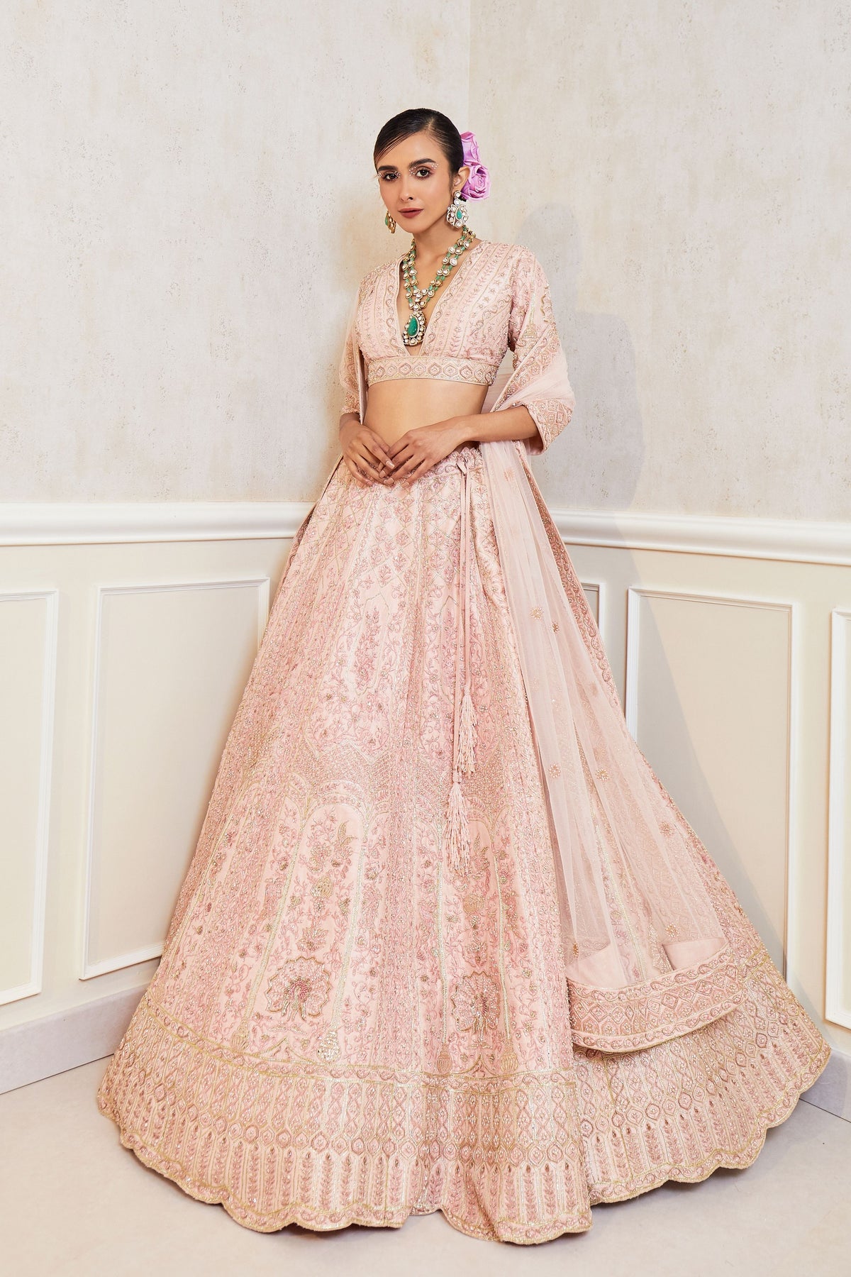 Peacock Lehenga Set