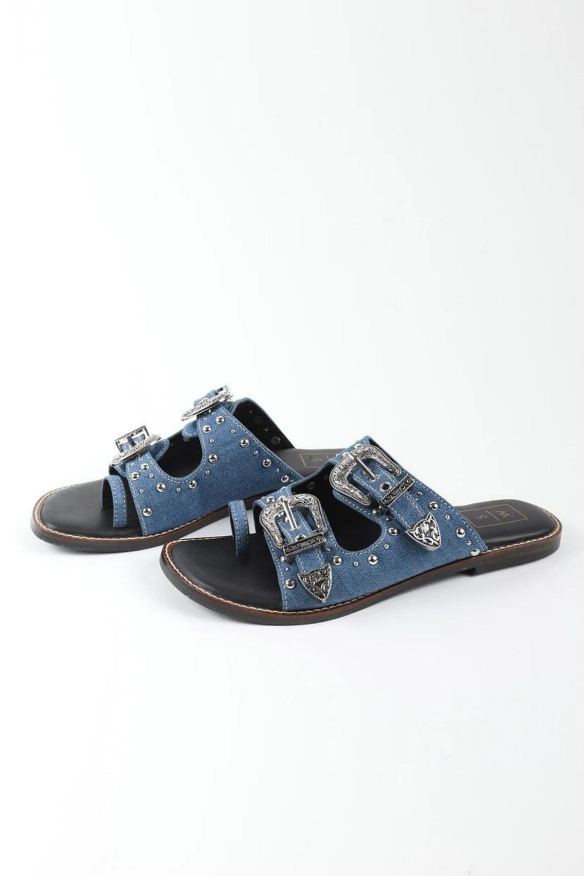 Noreen Denim Sandals