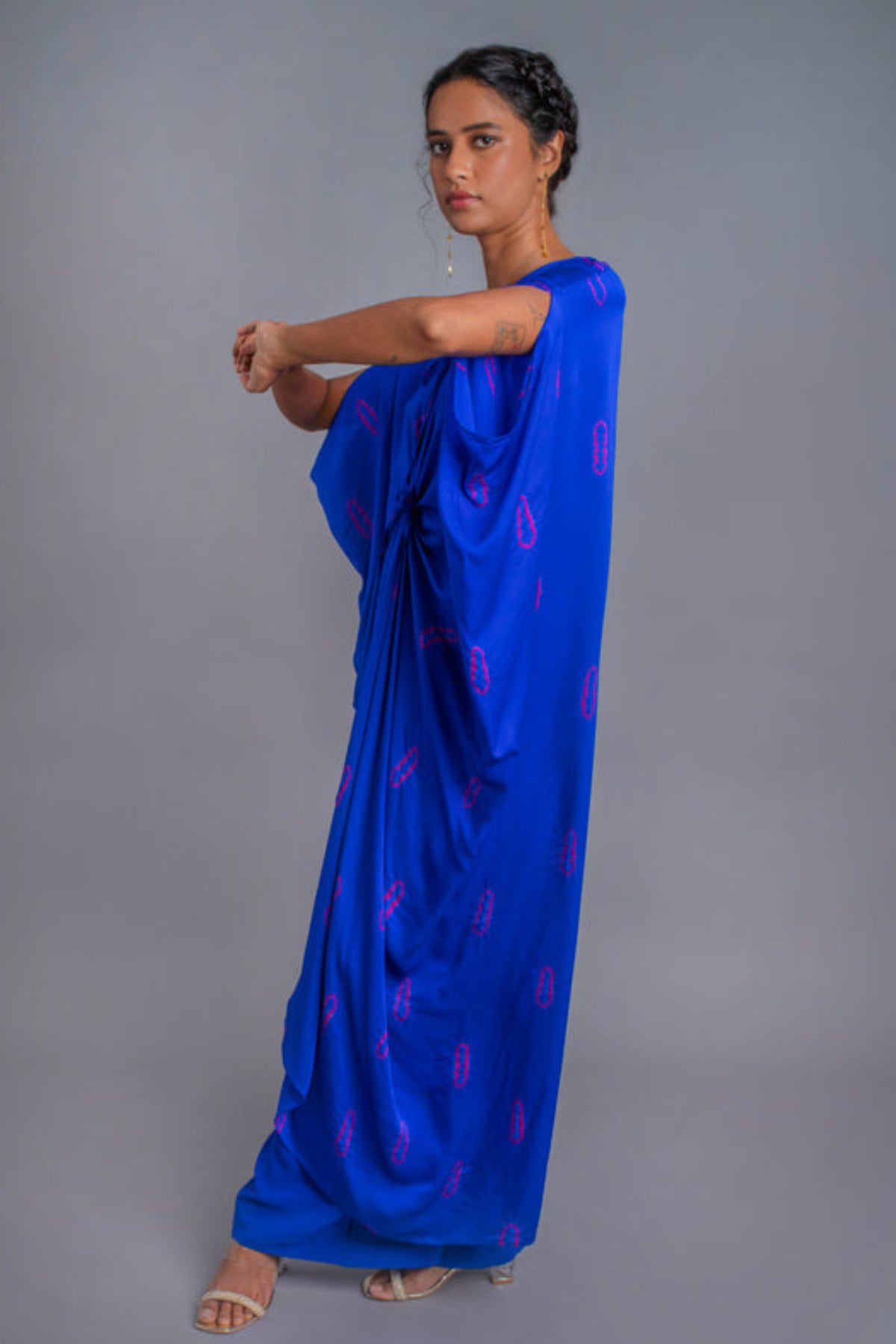 Cerulean Blue Kaftan Set