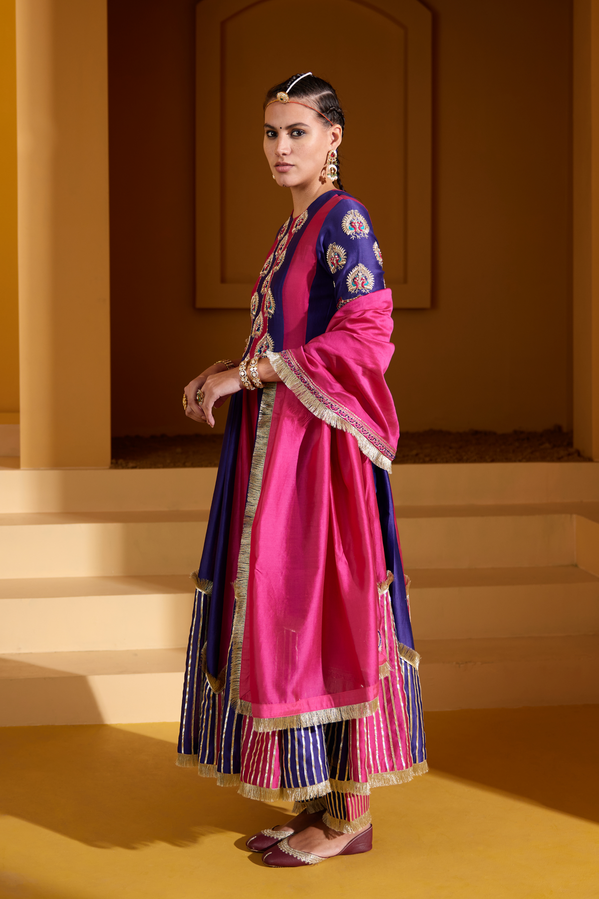 Pink/Purple Anarkali