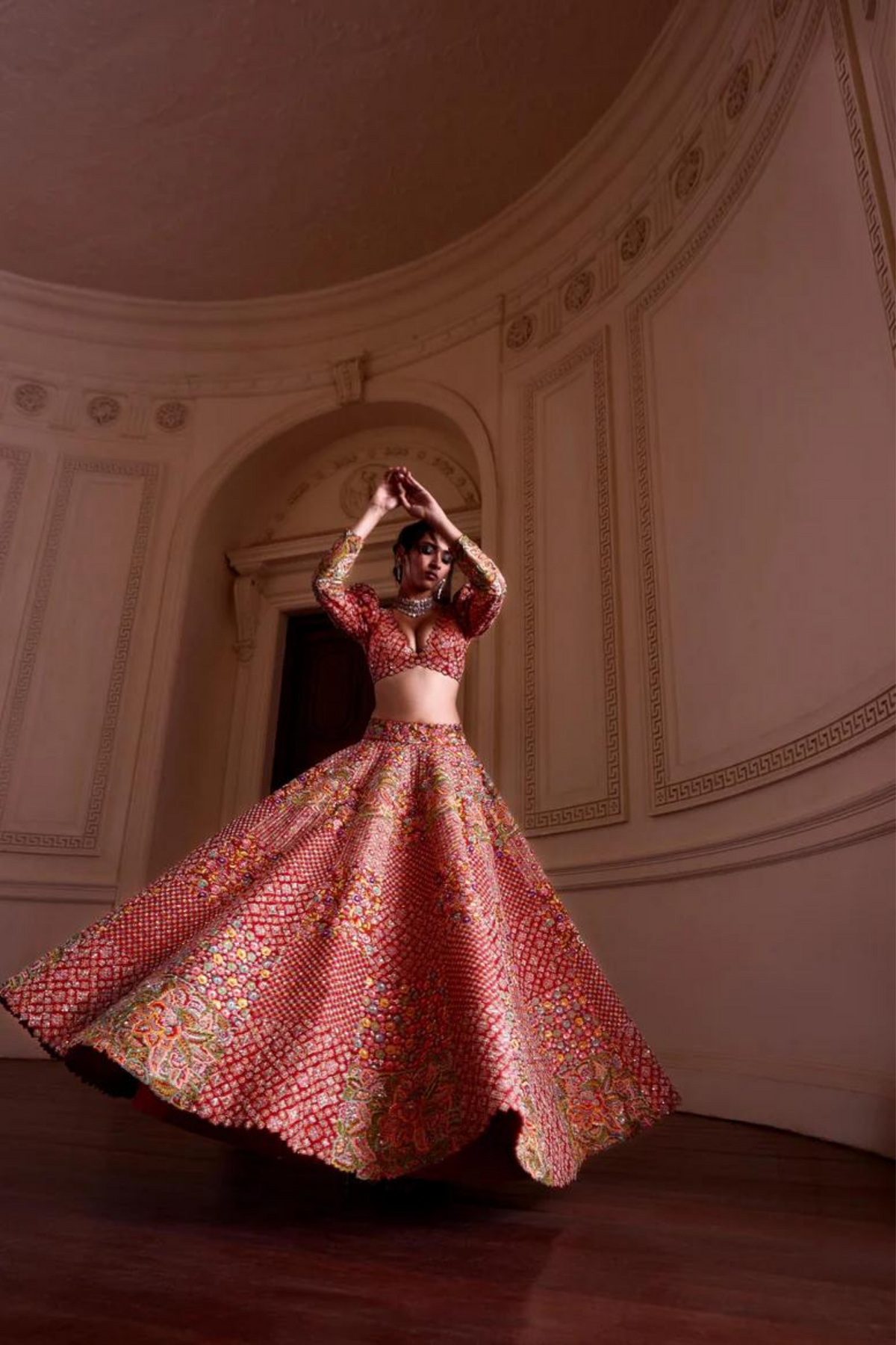 Mayna Mosaic Lehenga