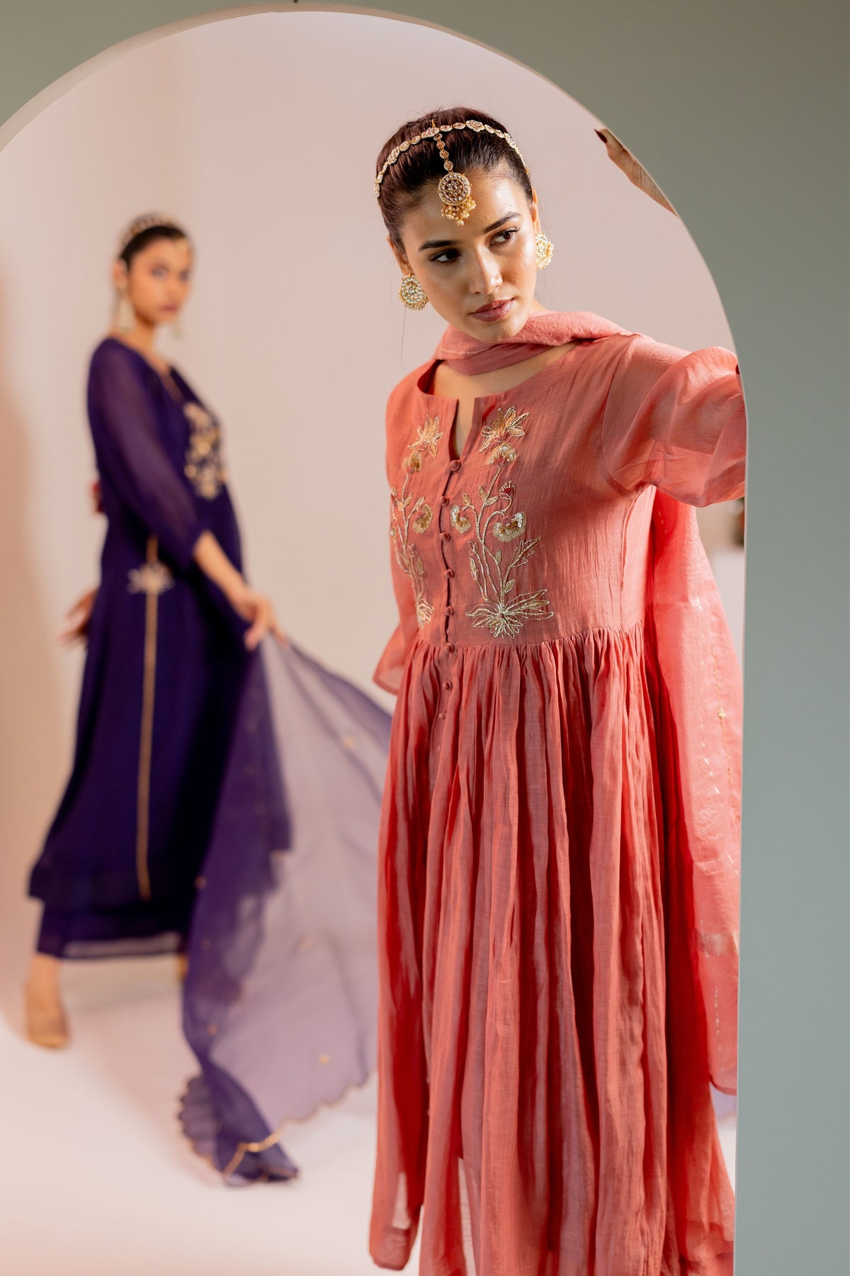 Naghma Pink Kurta Set