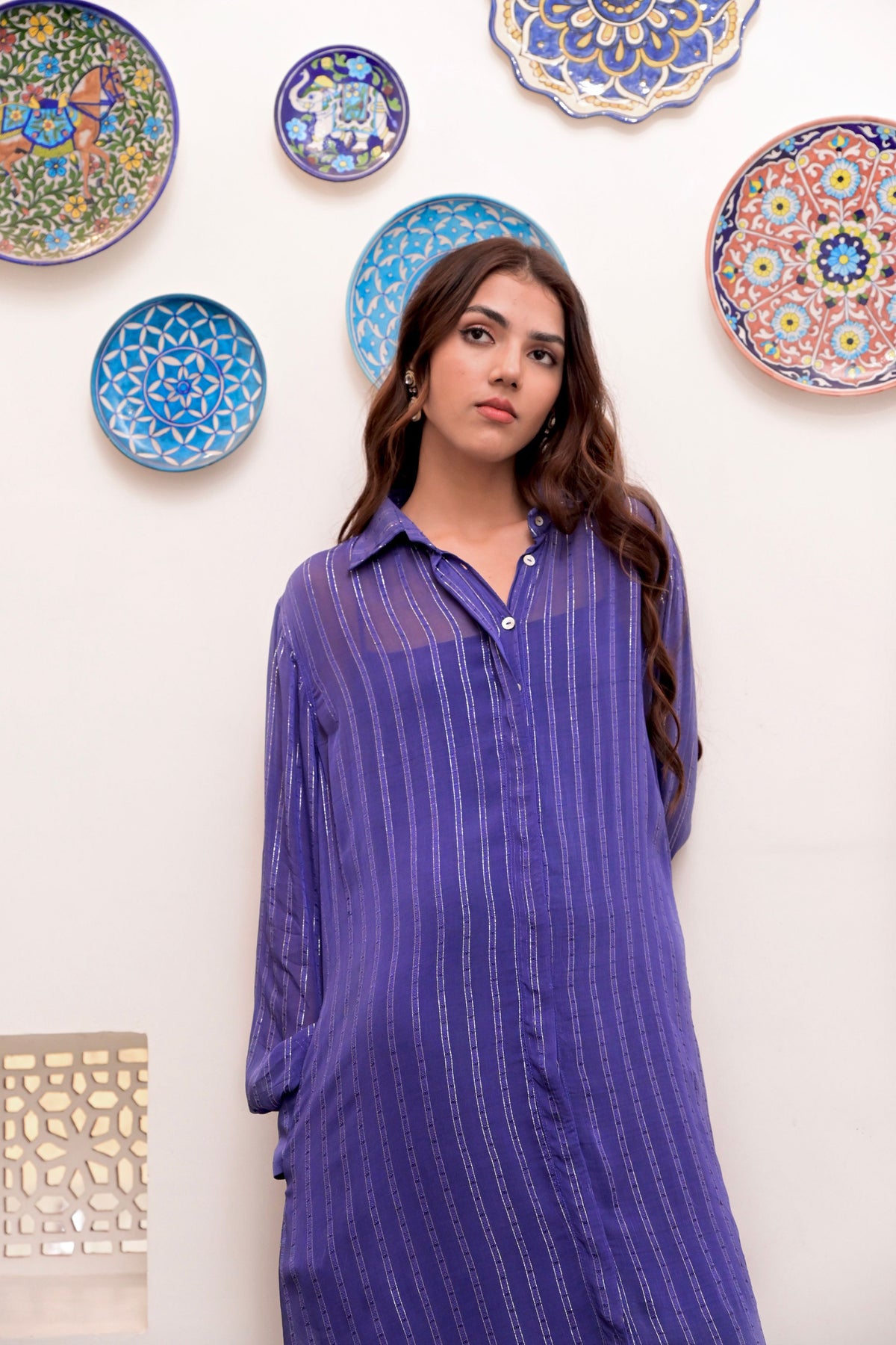 Neelambar Shirt Dress