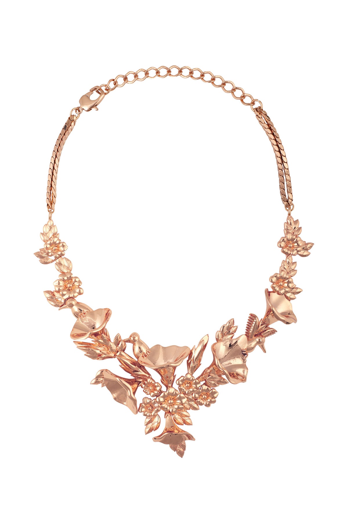 Rose gold sylva necklace