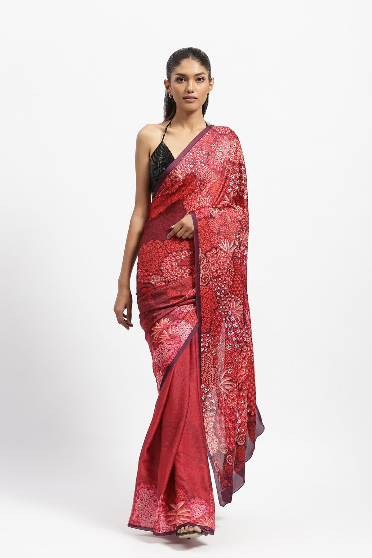 Maple&#39;s Shade Embellished Saree