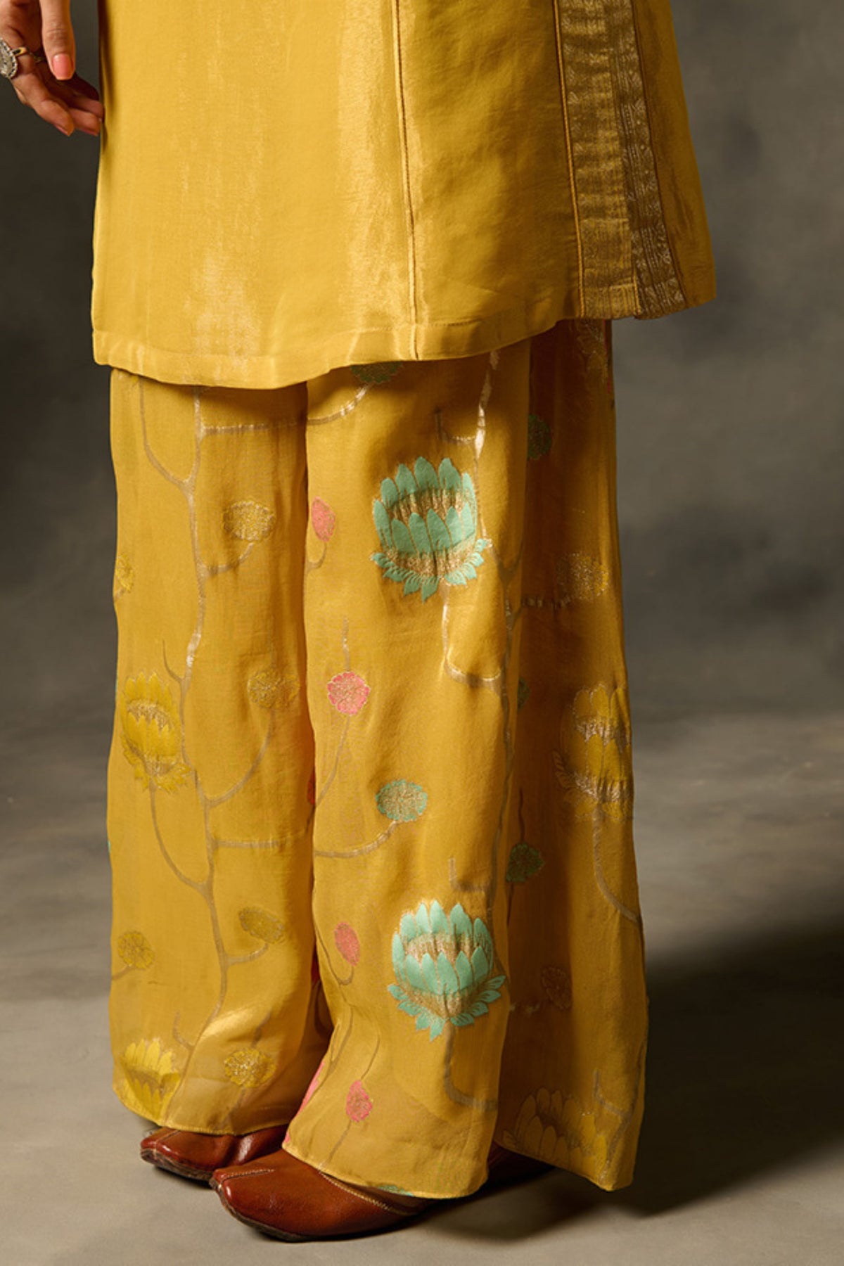 Yellow Nyima Kurta Set