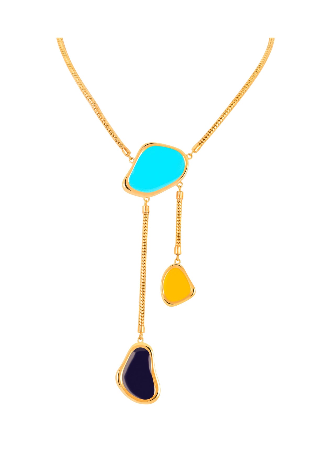 Boracey Multicoloured Necklace-sea