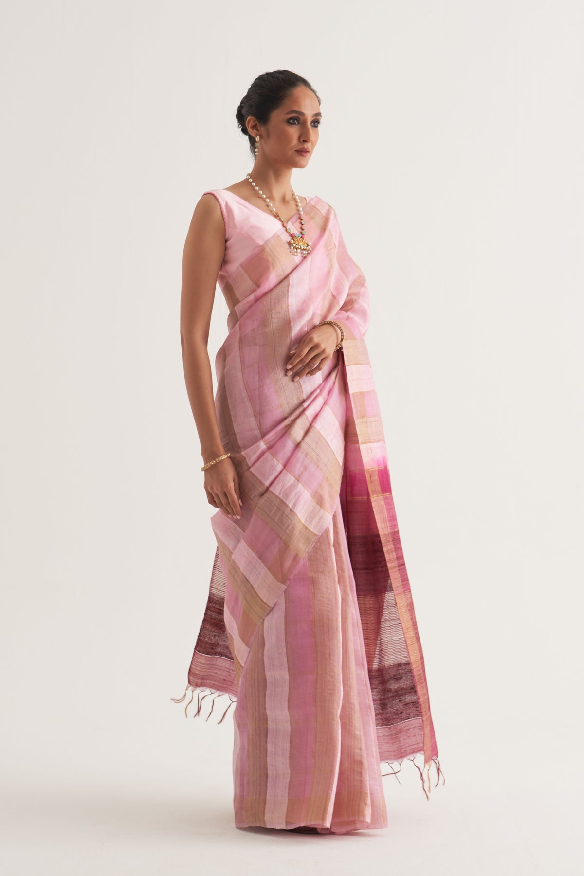 Chhavi Pink Saree