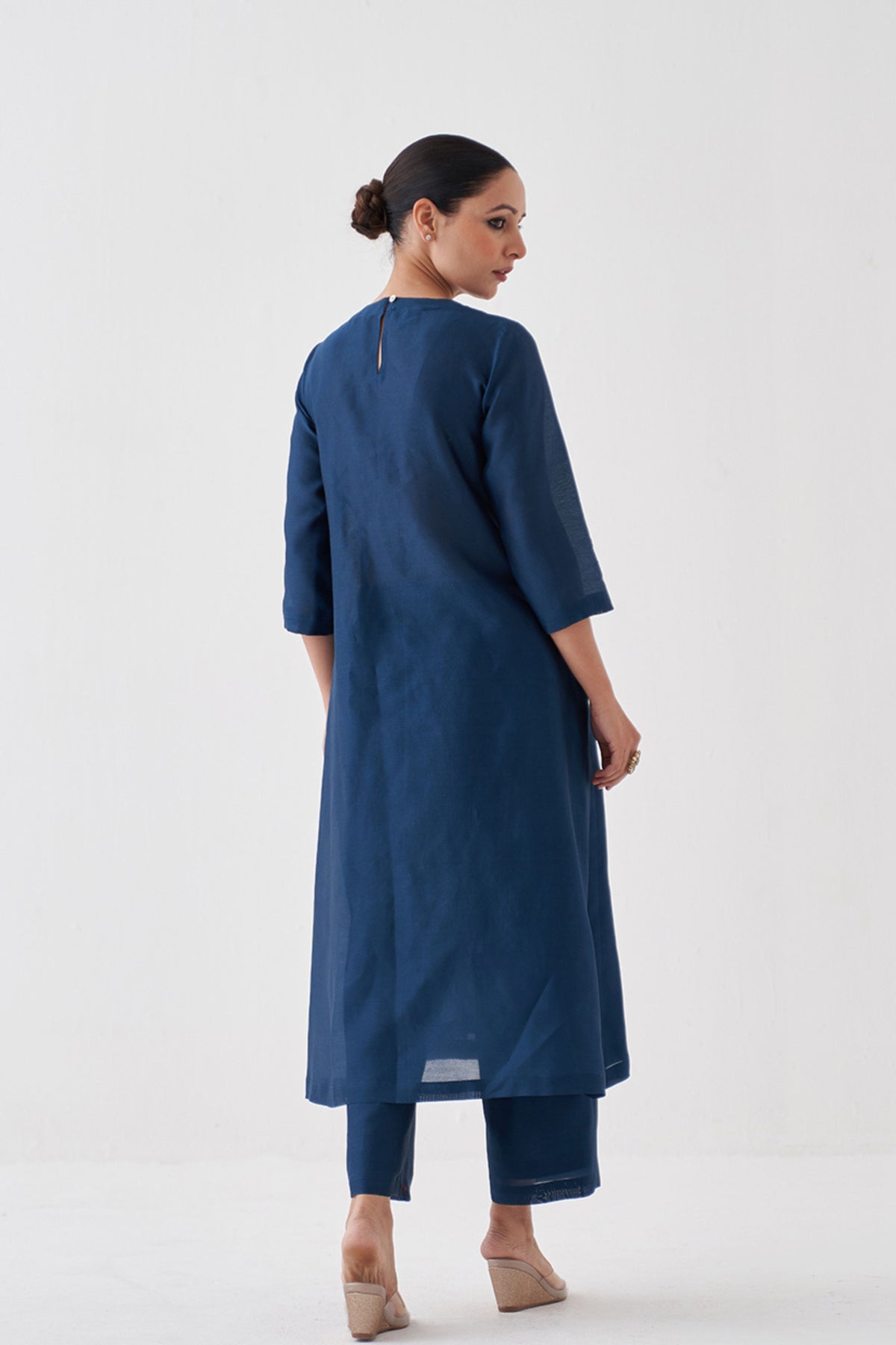 Midnight Blue Kurta