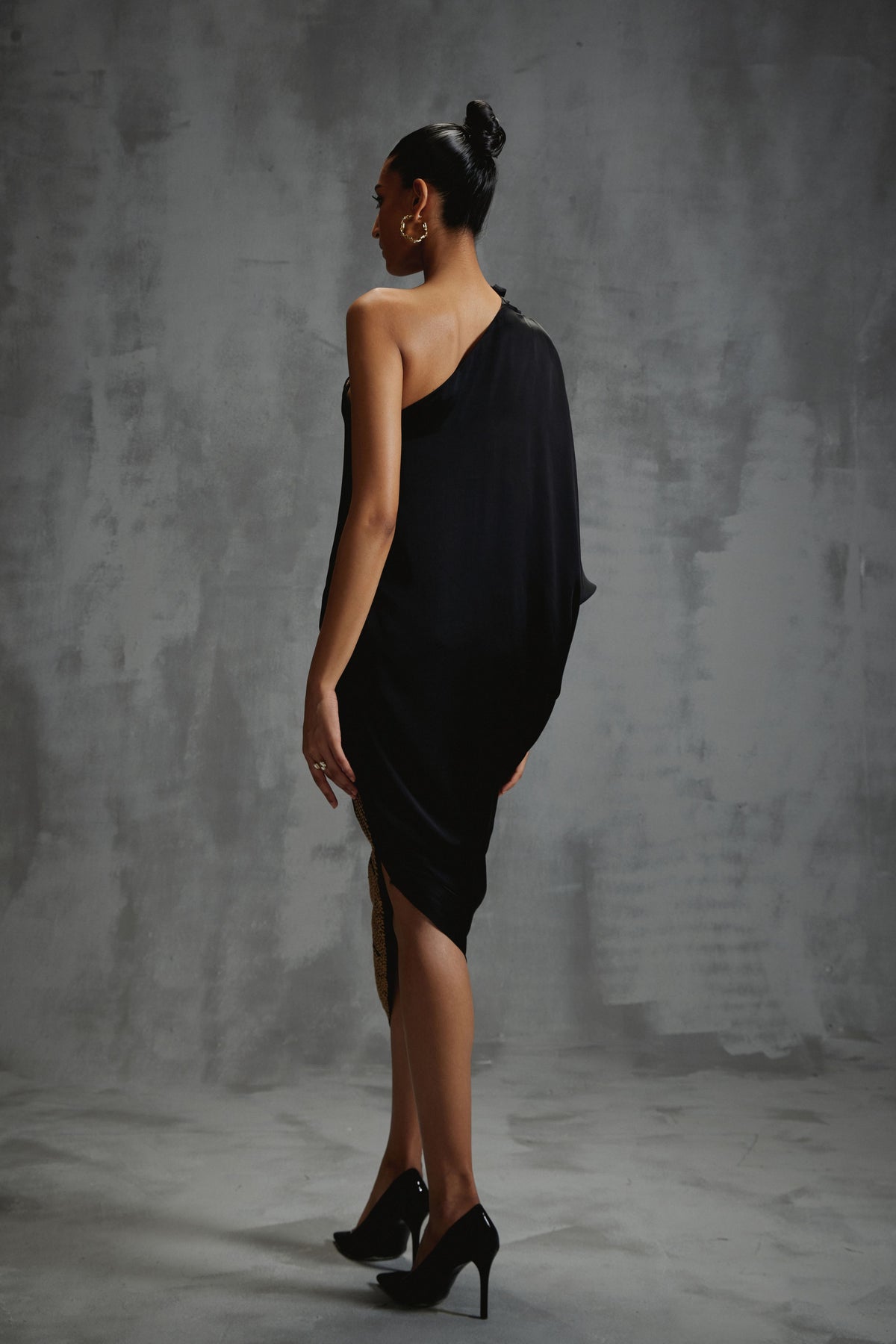 Zenith Siren Asymetric Drape Dress