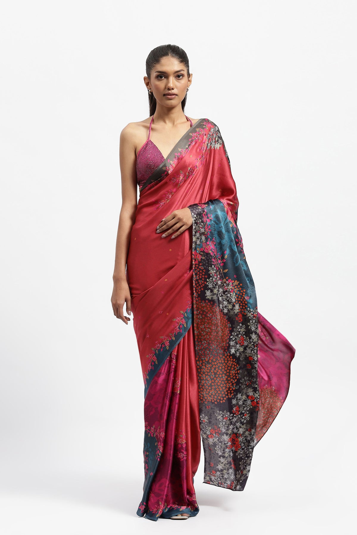 Dahlia Dreams Embellished Saree