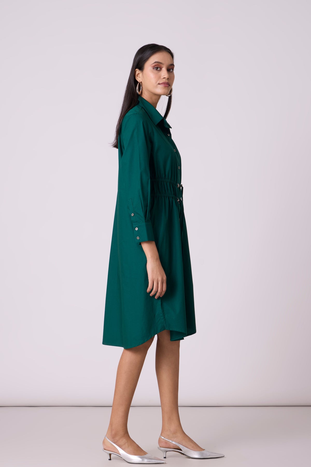 Miles Forest Green Dress