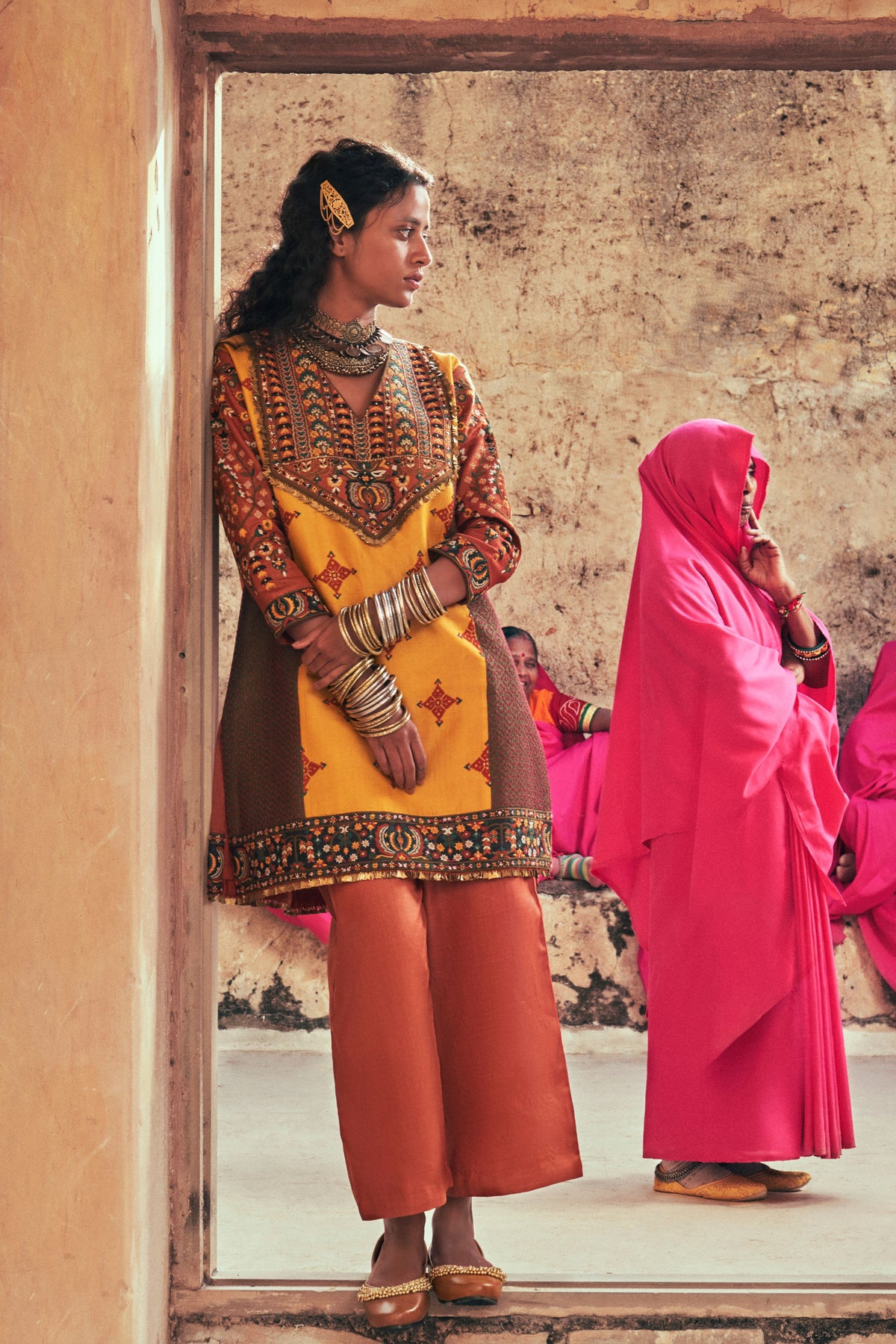 Multicolor Embroidery Kurta