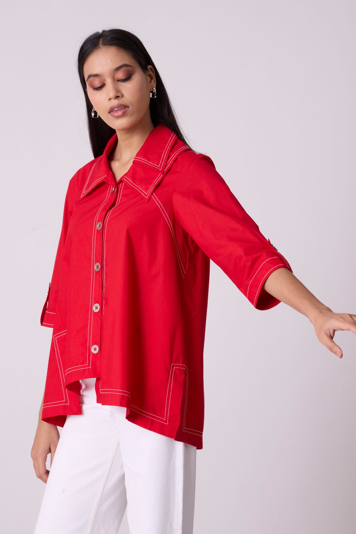 Atlas Paprika Red Shirt